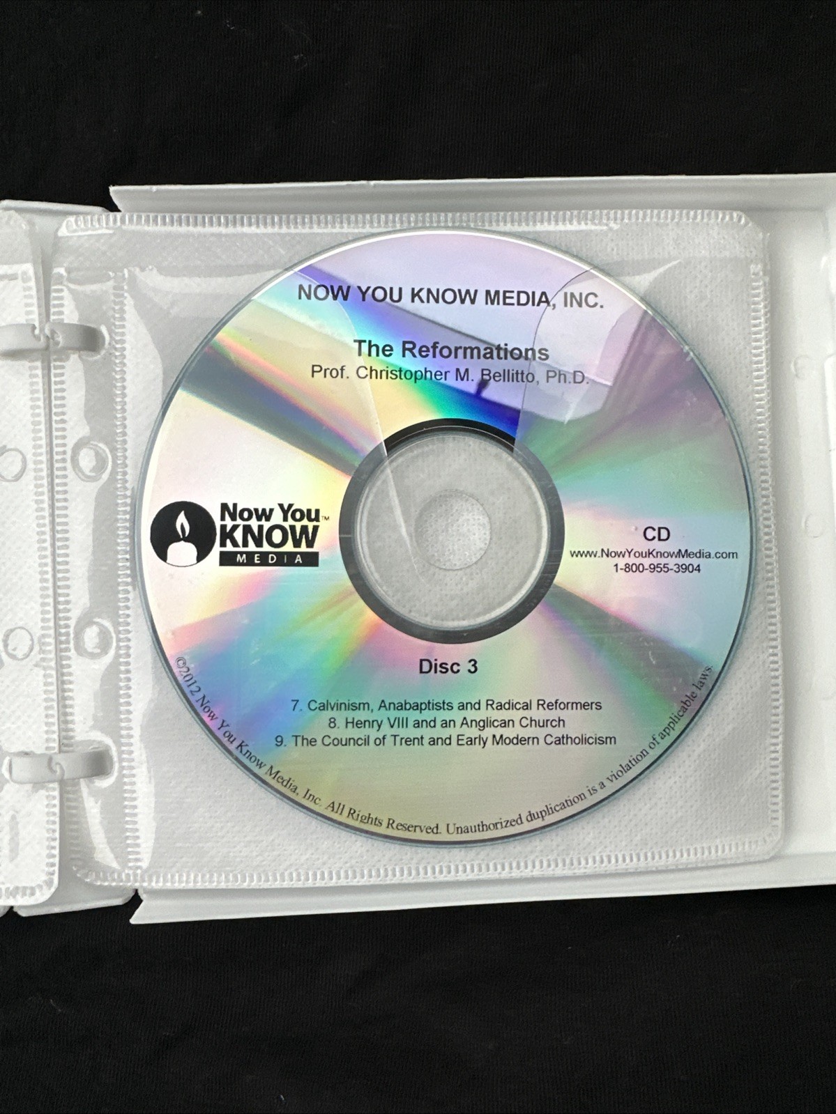 The Reformations: Christorpher M Bellitto DVD