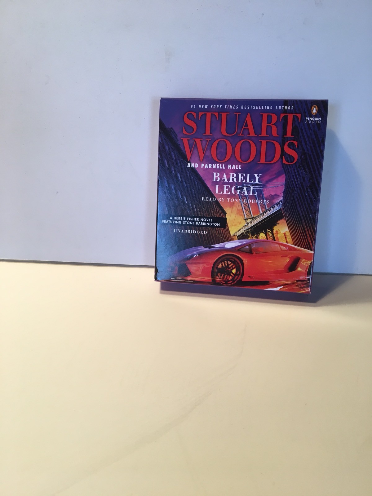 Barely Legal by Stuart Woods & Parnell Hall (2017, CD, Unabridged) Herbie Fisher