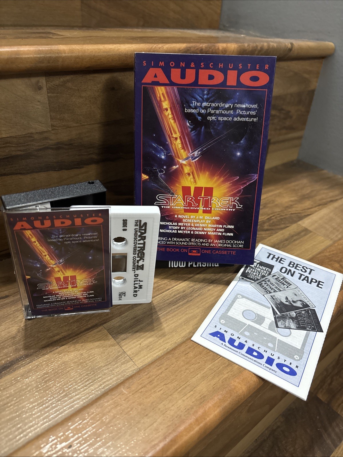 Star Trek VI Undiscovered Country Audio Book Casette James Doohan 1992