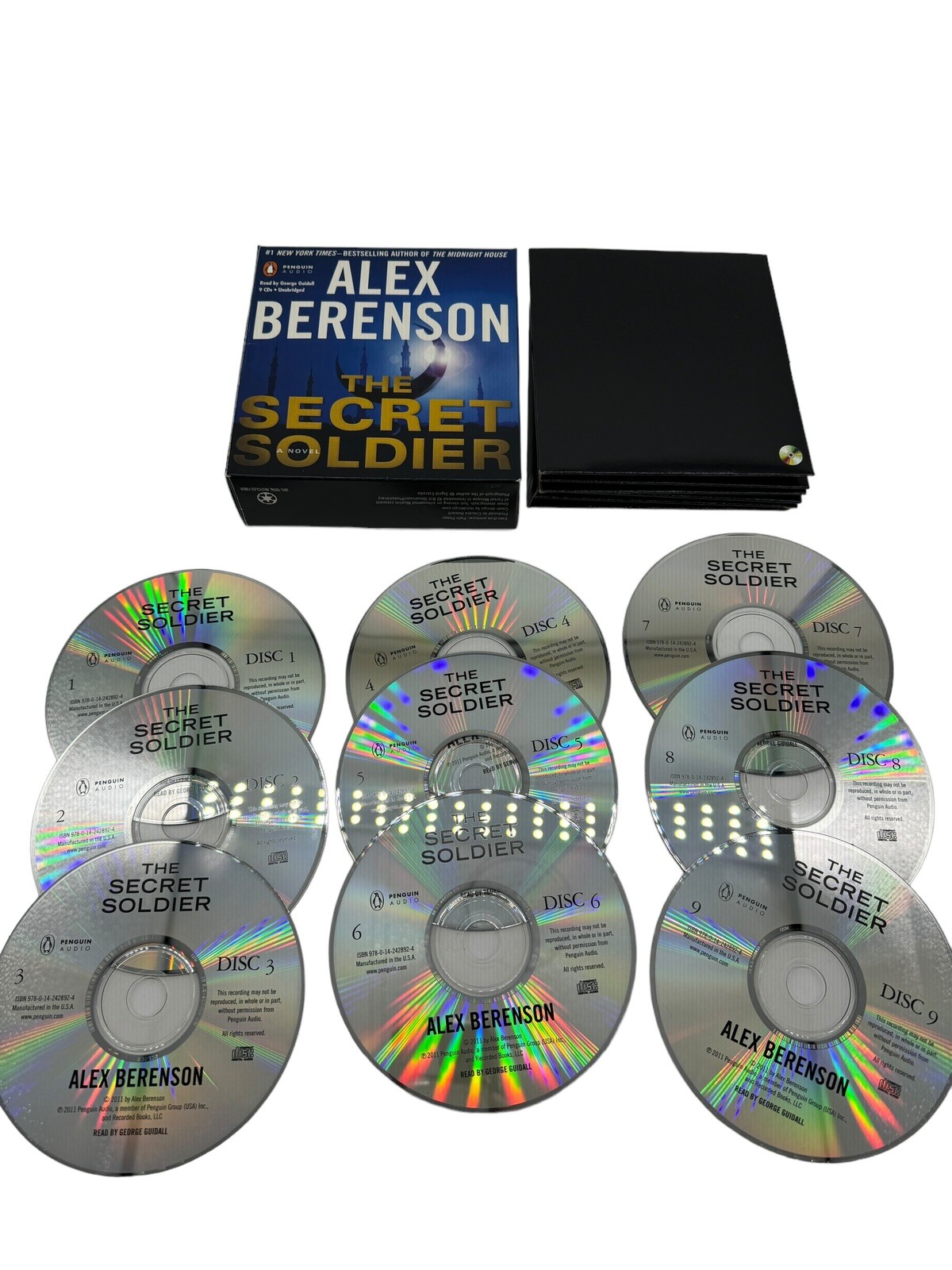 The Secret Soldier by Alex Berenson John Wells Series Unabridged Audiobook on CD