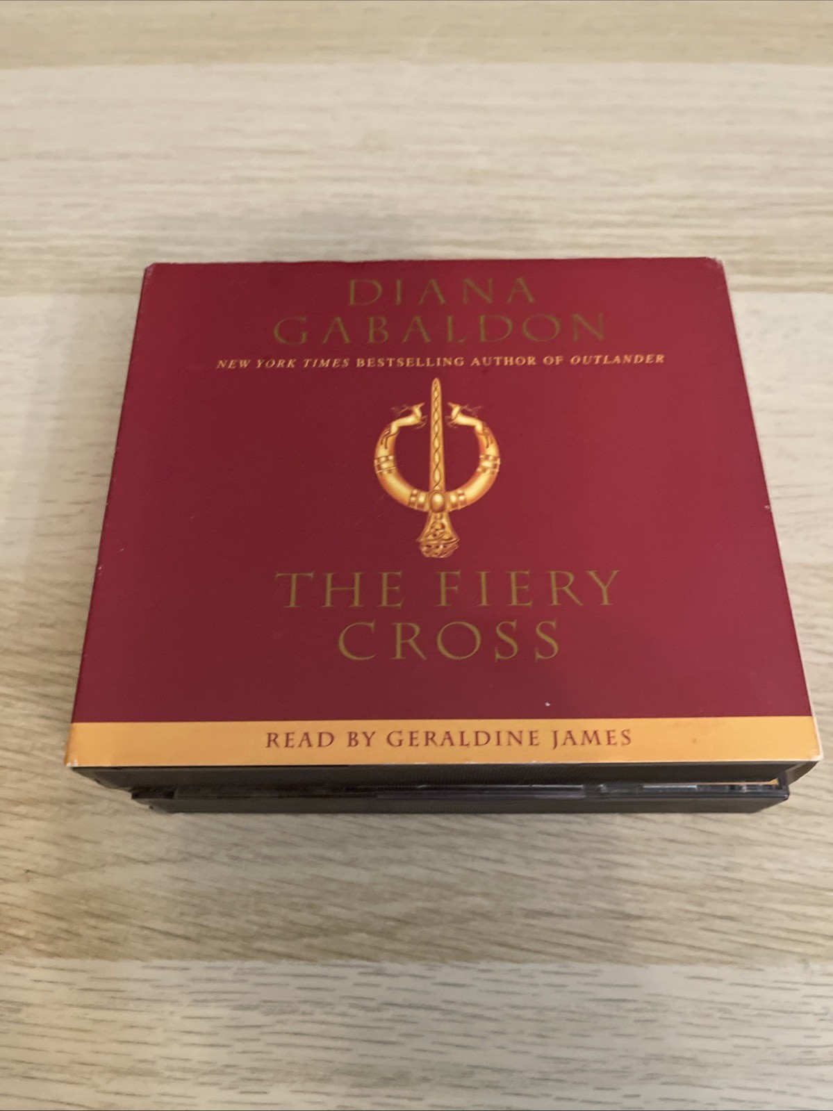 Fiery Cross by Diana Gabaldon (2001, Compact Disc)
