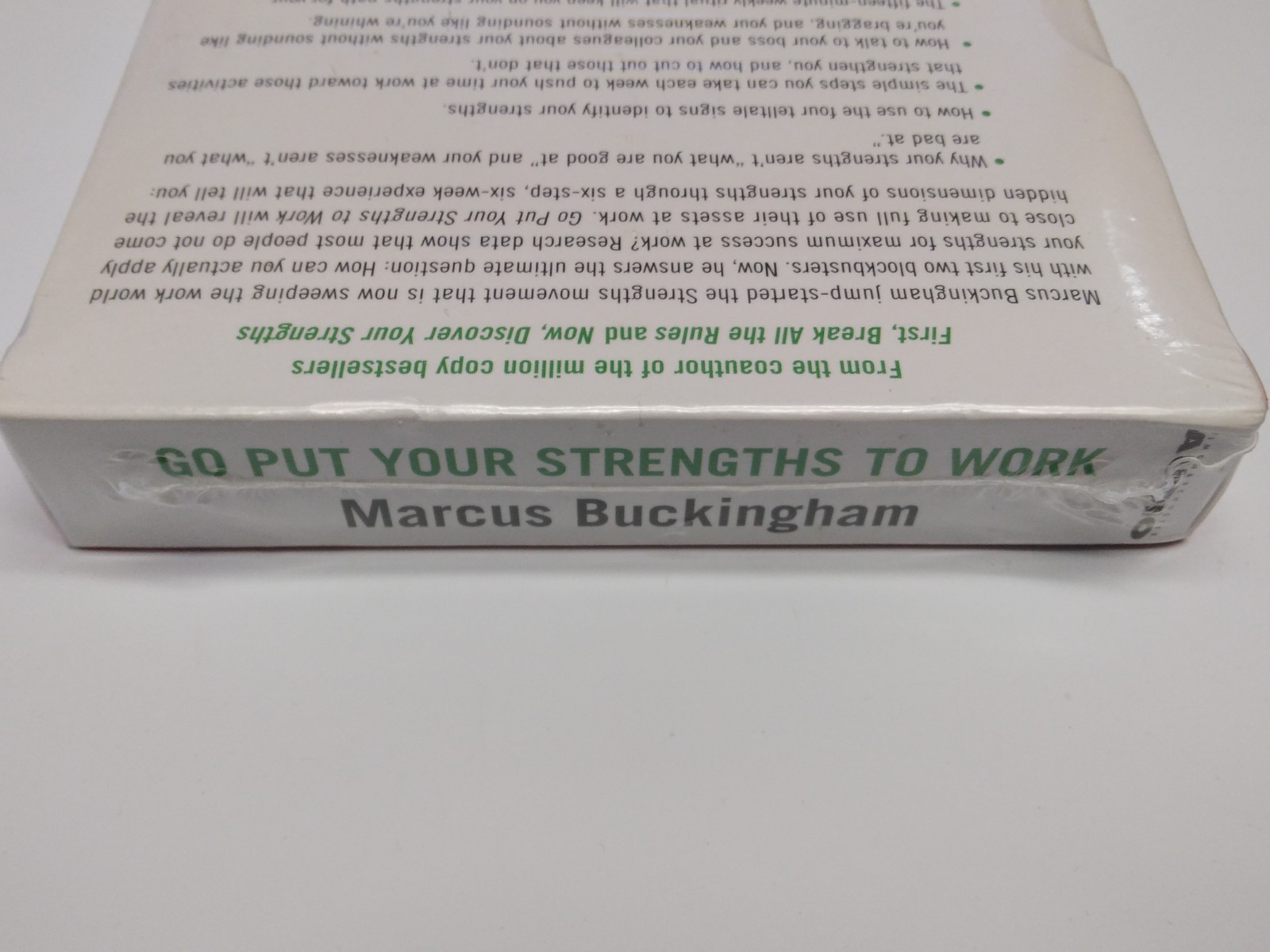 Marcus Buckingham «GO Put Strengths To Work» Audiobook 6.5 Hours New 6 Cd Set