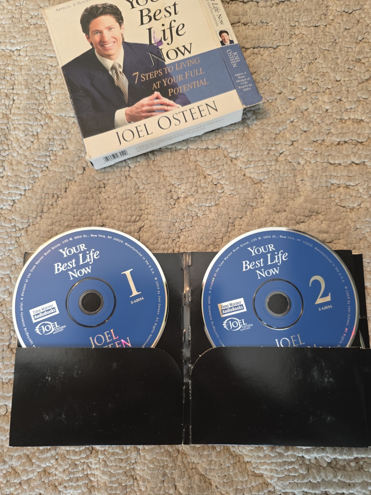 Your Best Life Now by Joel Osteen 5 CD Audiobook Christian Living