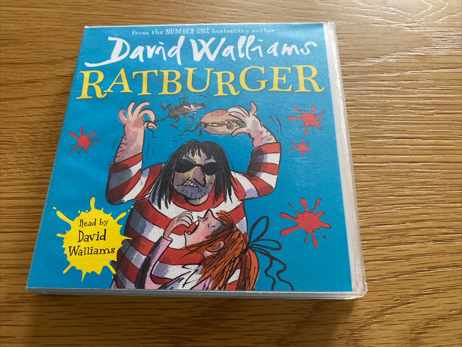 Ratburger 3 CD Unabridged Audio Book by David Walliams