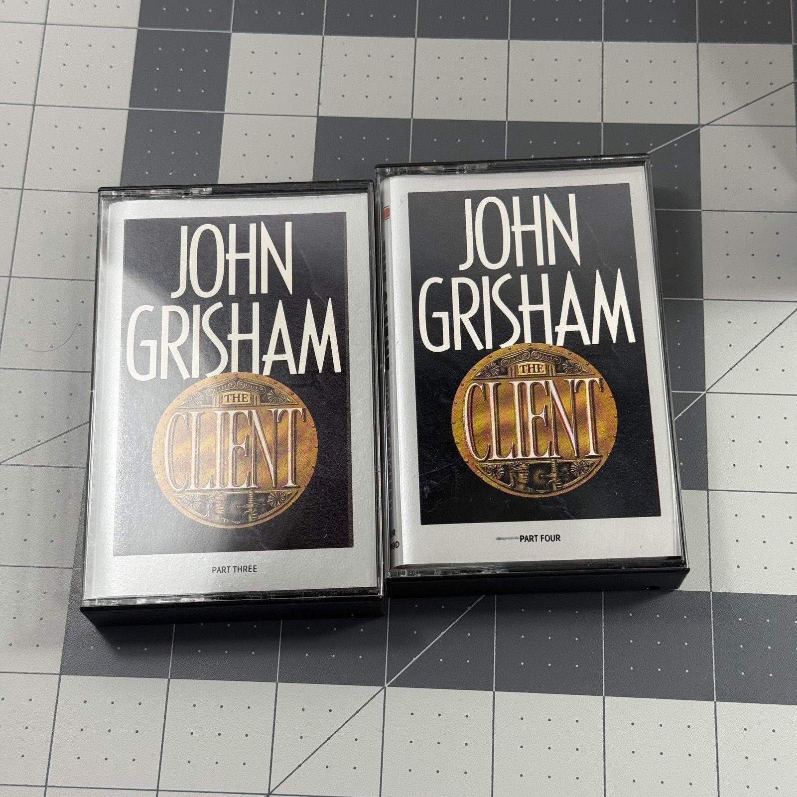 THE CLIENT John Grisham Audio Book On Cassette Tape