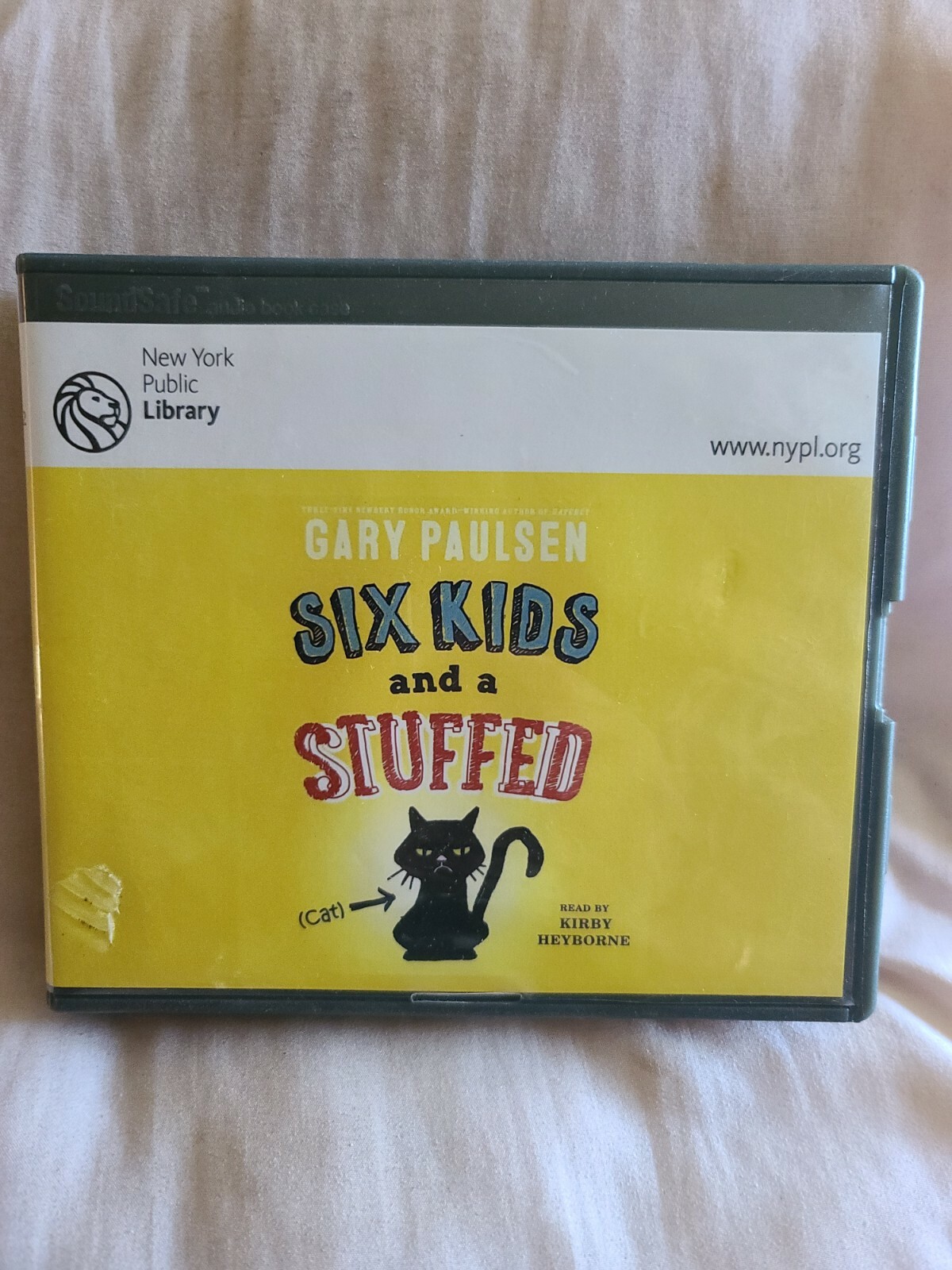 Shelf62g Audiobook~ 6 kids and a stuffed cat — Gary paulsen