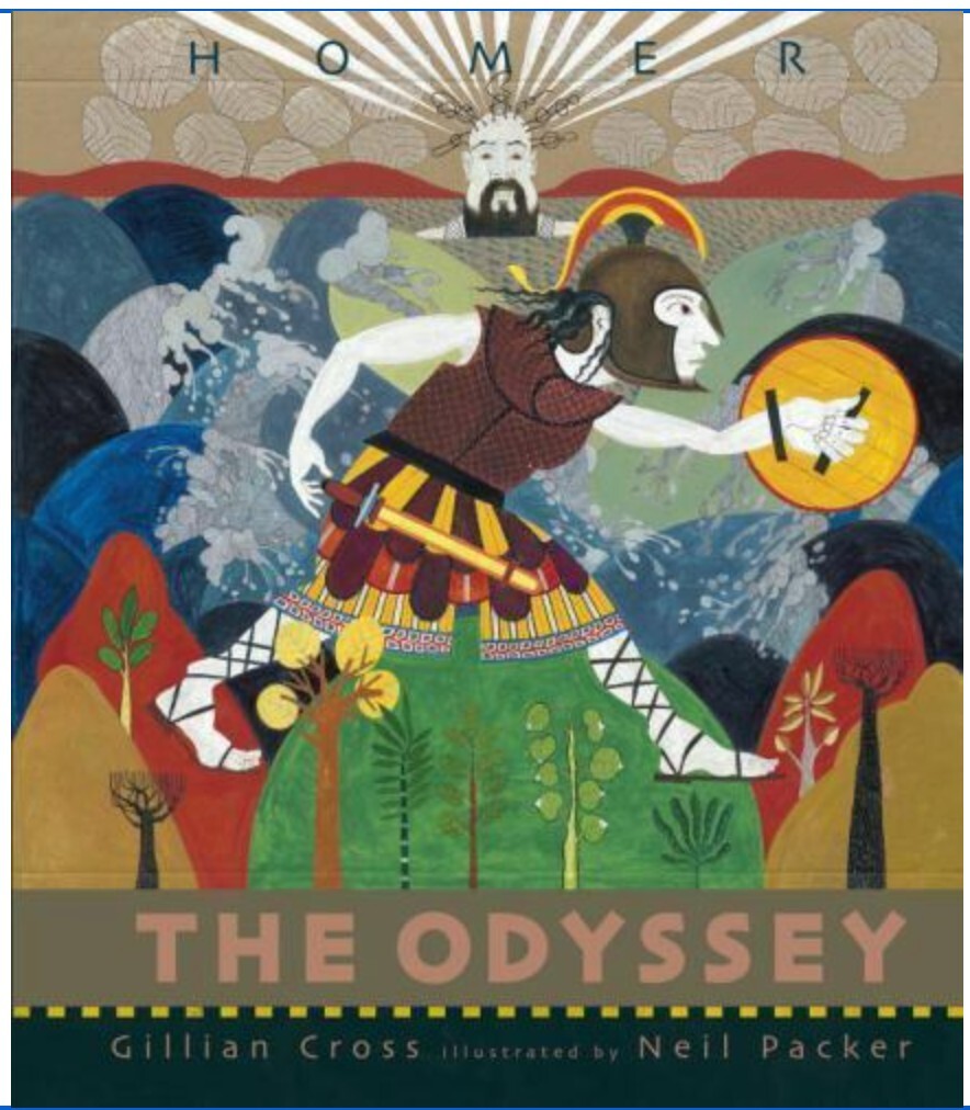The Odyssey by Gillian Cross like NEW Hardcover  Never read, protective cover