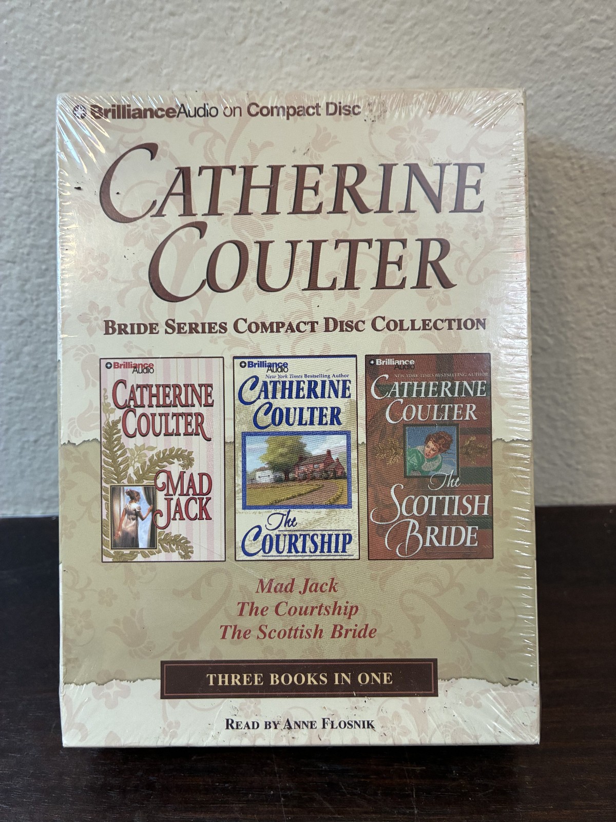 Catherine Coulter 3 New Audiobooks on CD Bride Series, Jack, Courtship, Scottish
