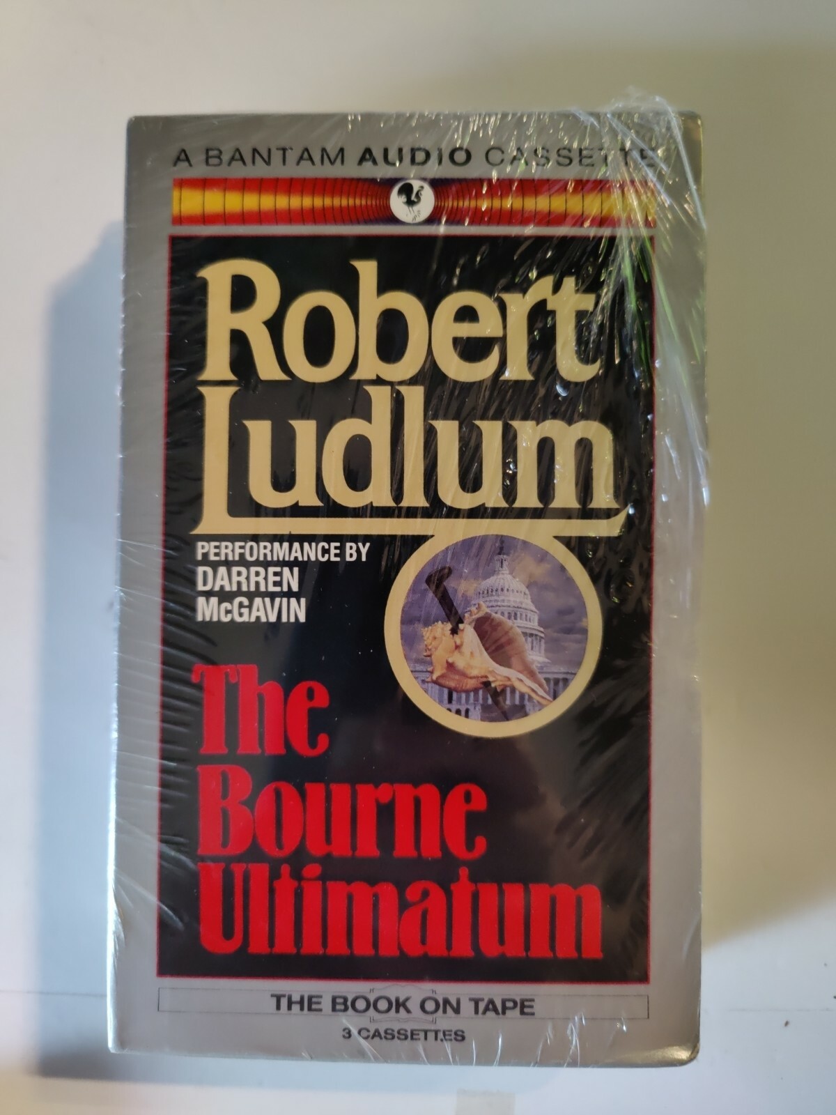 The Bourne Ultimatum by Robert Ludlum Audio Book Cassette Tape Unabridged Novel