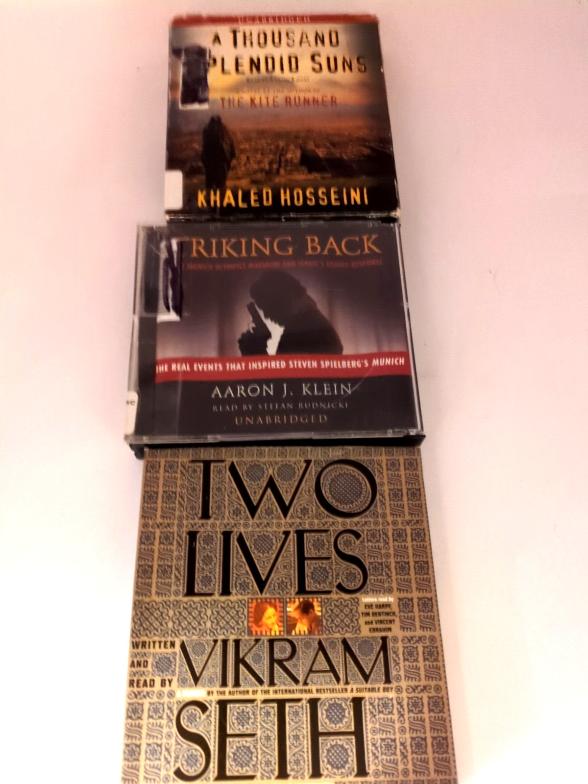 Audio Books CD Historical Fiction Novels Lot of 3 Various Authors Unabridged