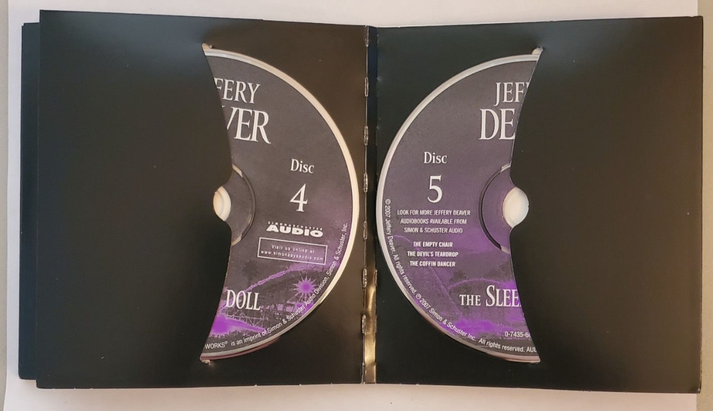 Jeffery Deaver: The Sleeping Doll, (5-CD Audiobook, 2007), See Description