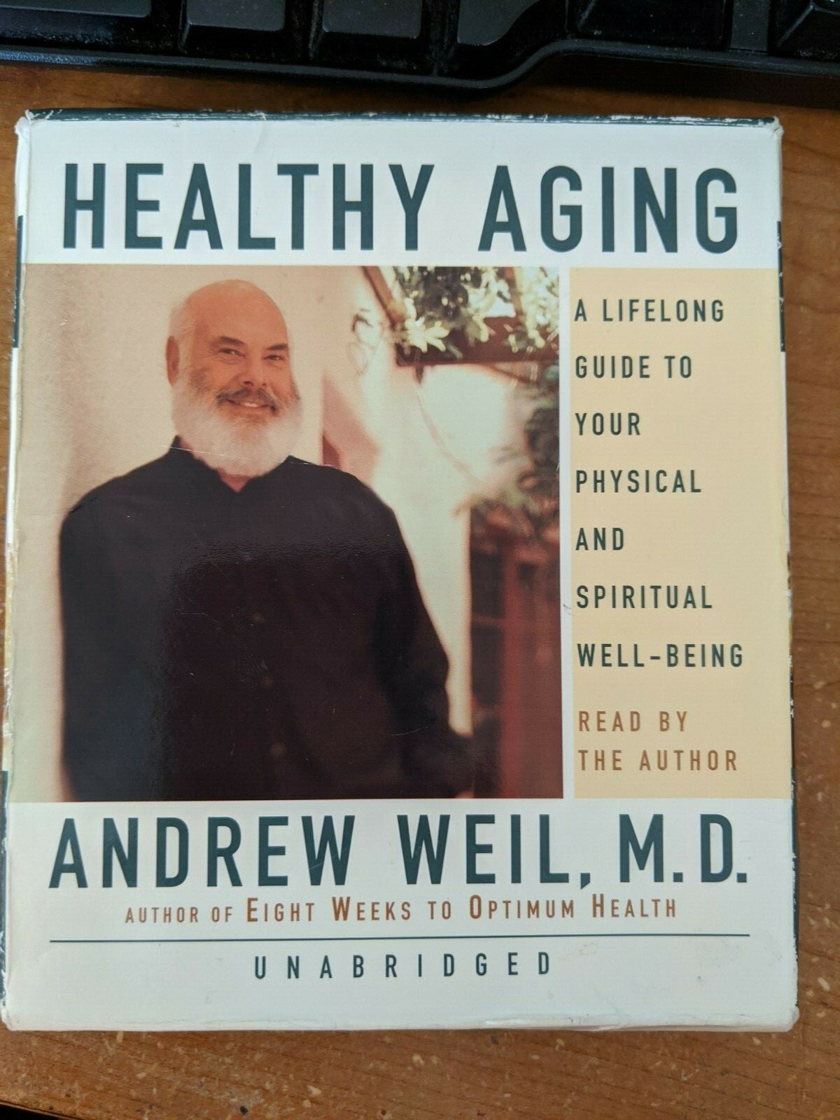 «Healthy Aging» by Andrew Weil M.D audiobook 8 1/2 hours, 7 CD SET
