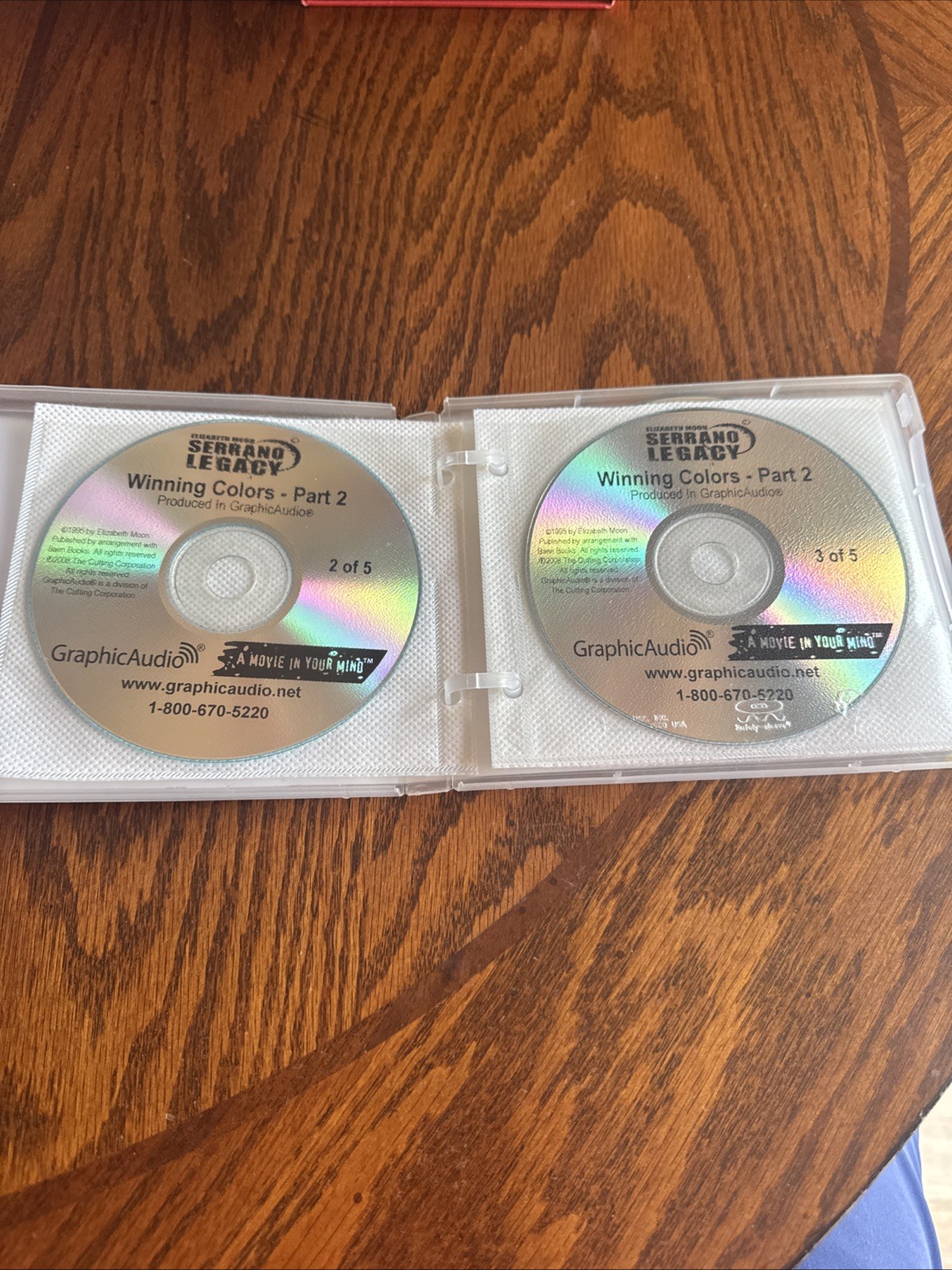 The Serrano Legacy Ser.: Winning Colors Part 2 by Elizabeth Moon 2008 CD Audible