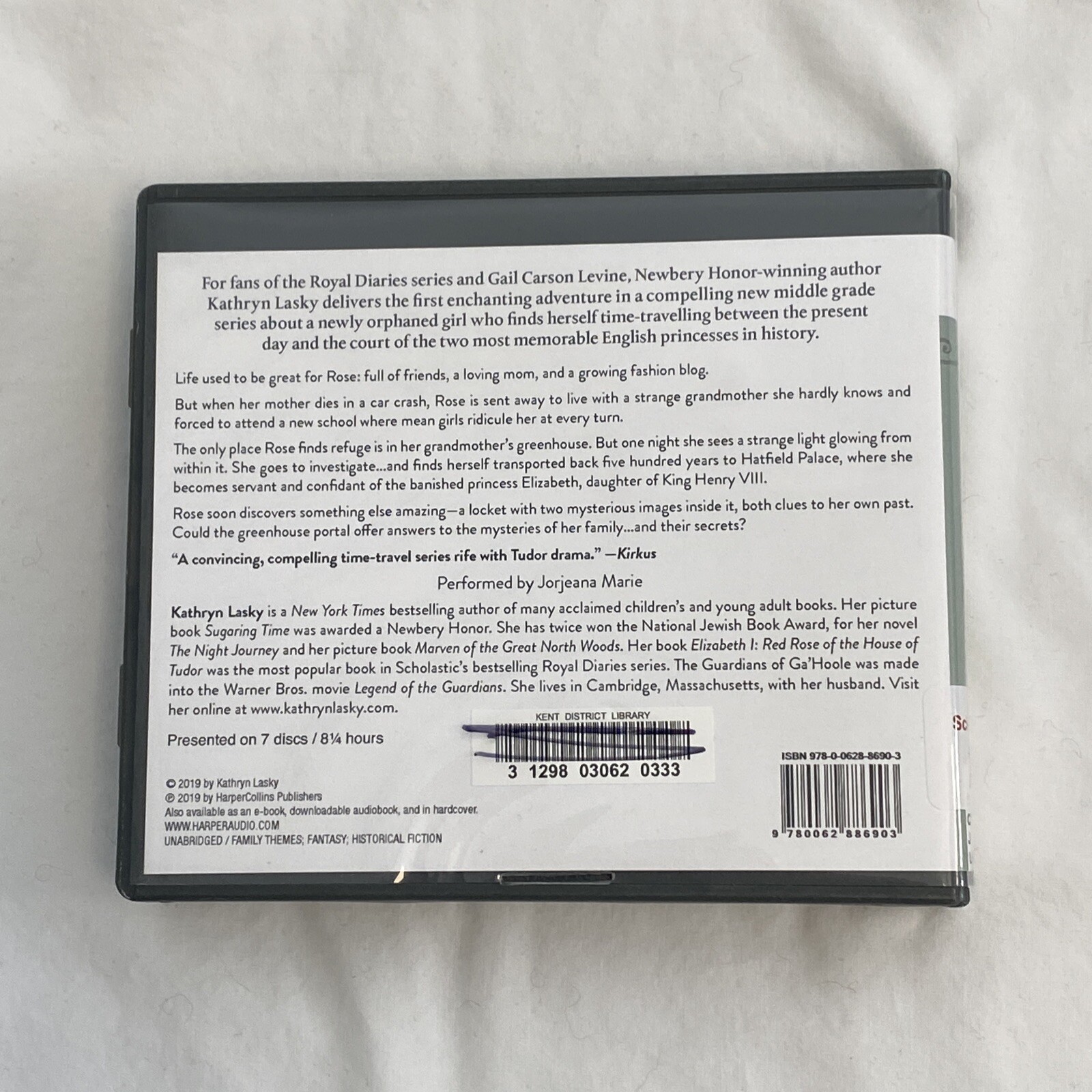 Tangled In Time — The Portal by Kathryn Lasky (2019 Audiobook) REAL PICTURES!!