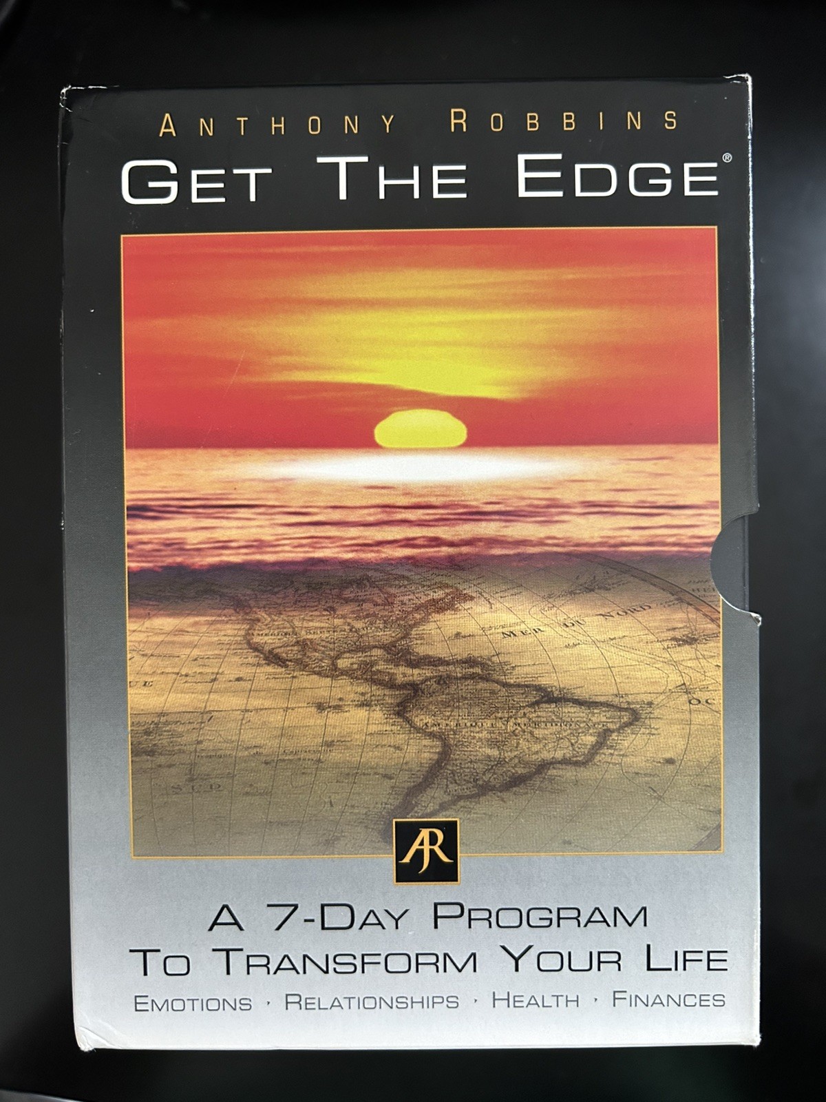 Anthony Tony Robbins Get The Edge Complete 10 Audio CD Box Set Includes Bonus CD