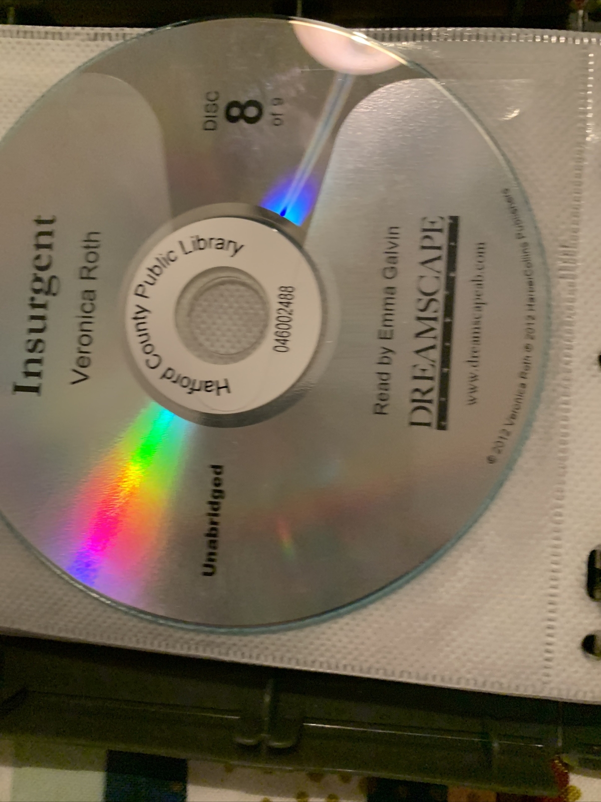 Divergent Ser.: Insurgent by Veronica Roth (2012, Compact Disc)