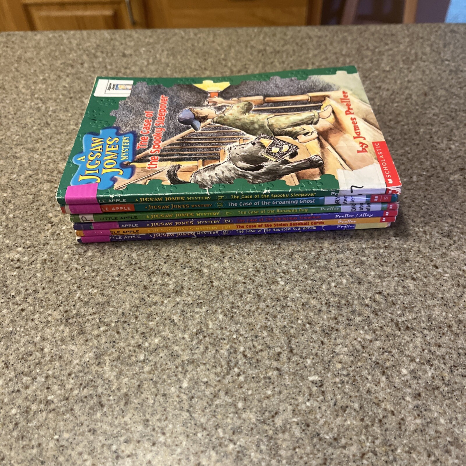 Jigsaw Jones Mystery Books Lot of 6 Paperback Books — James Preller