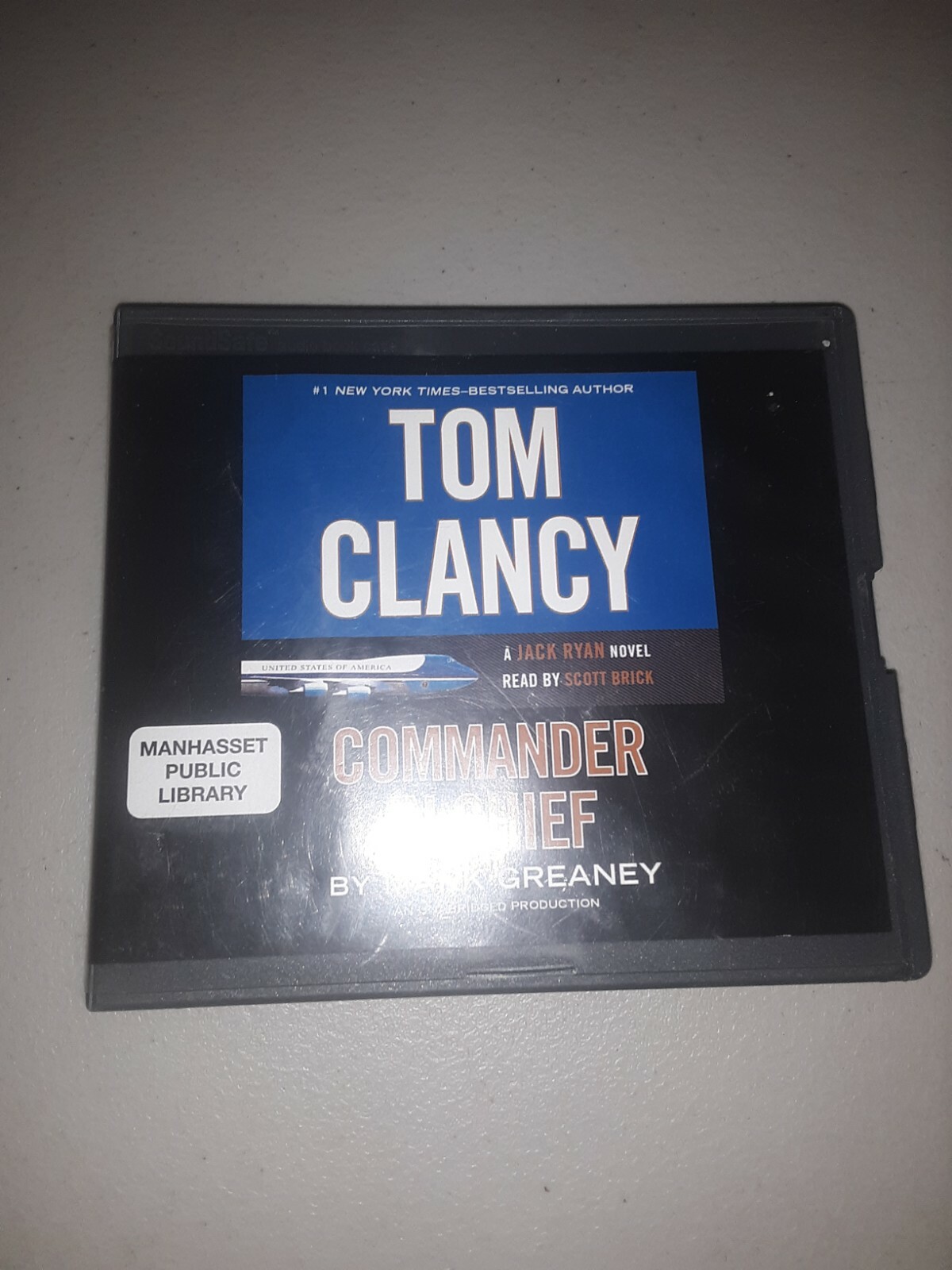 Shelf168 Audiobook~ COMMANDER IN CHIEF, MARK GREANEY
