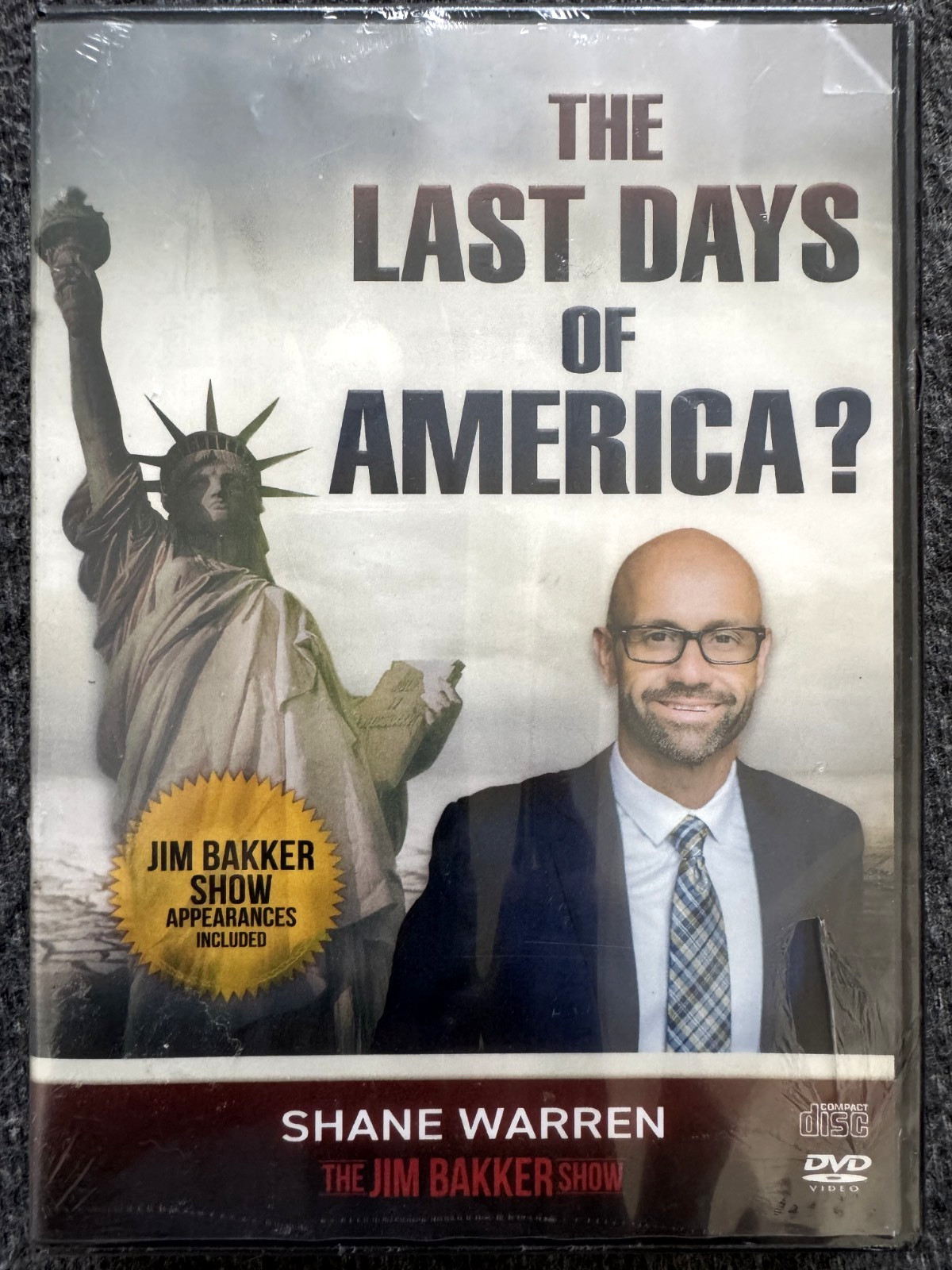 The Last Days of America Shane Warren 5 CD 1 DVD Set NEW SEALED Jim Bakker Show