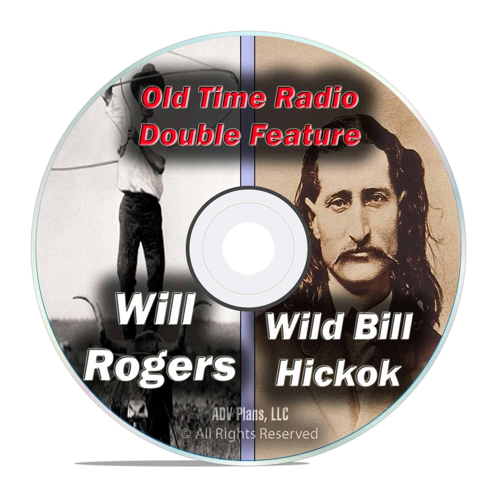 Will Rogers, Wild Bill Hickok, 426 Old Time Radio, All Known Shows mp3 DVD