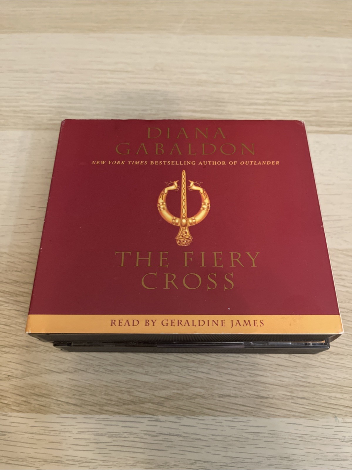 Fiery Cross by Diana Gabaldon (2001, Compact Disc)