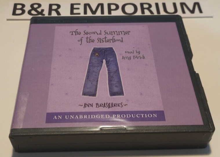 Ann Brashares — The Second Summer of the Sisterhood (2003) — Used 7-CD Audiobook