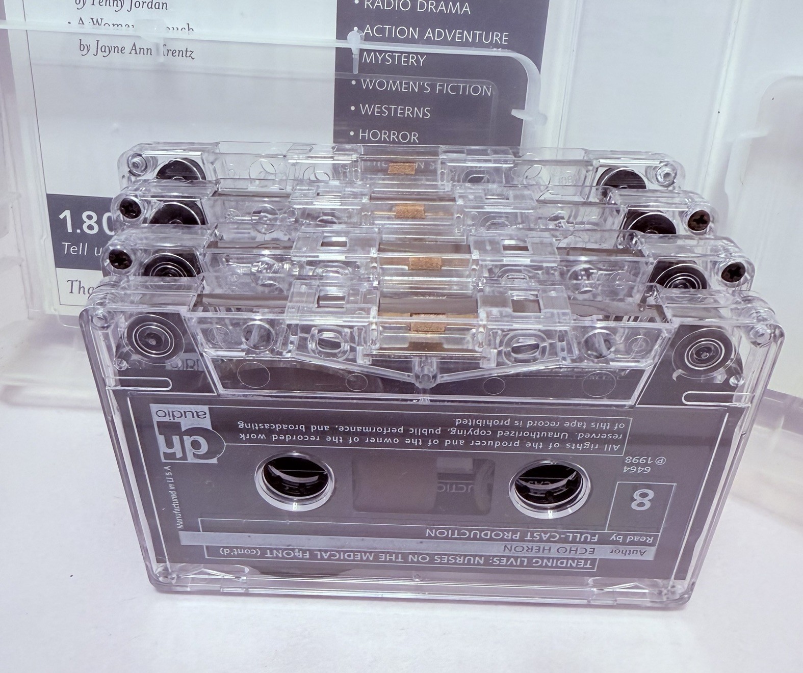 Vintage Cassette Nurses Echo Heron Nurse Life ER Listen on Tape Audio Retro DR