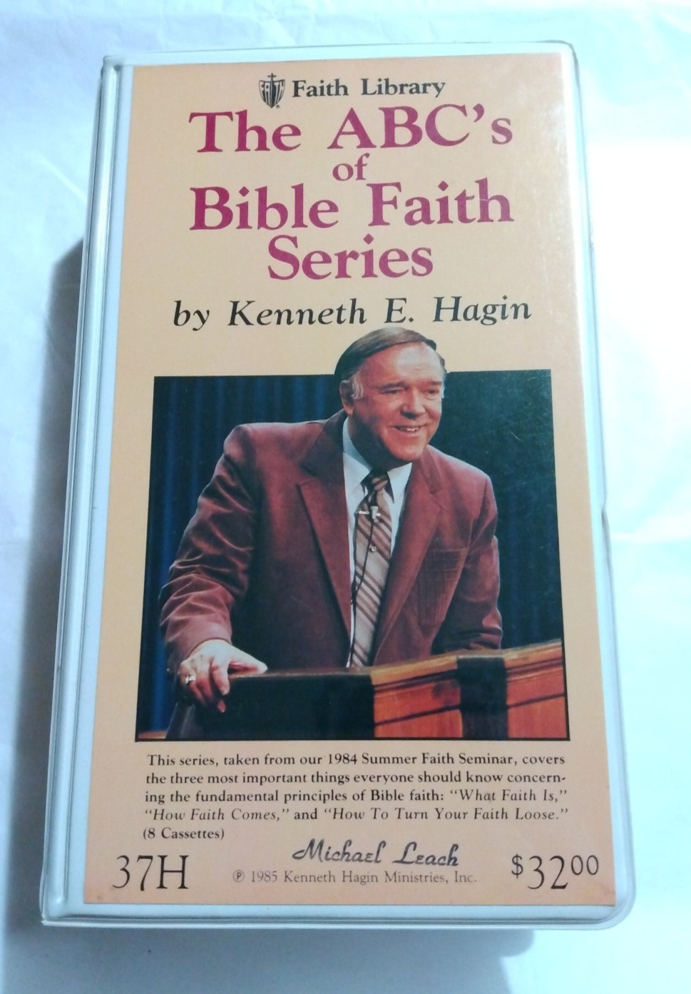 Vintage Kenneth E. Hagin The ABC’s of Bible Faith Series Audio Cassette Set