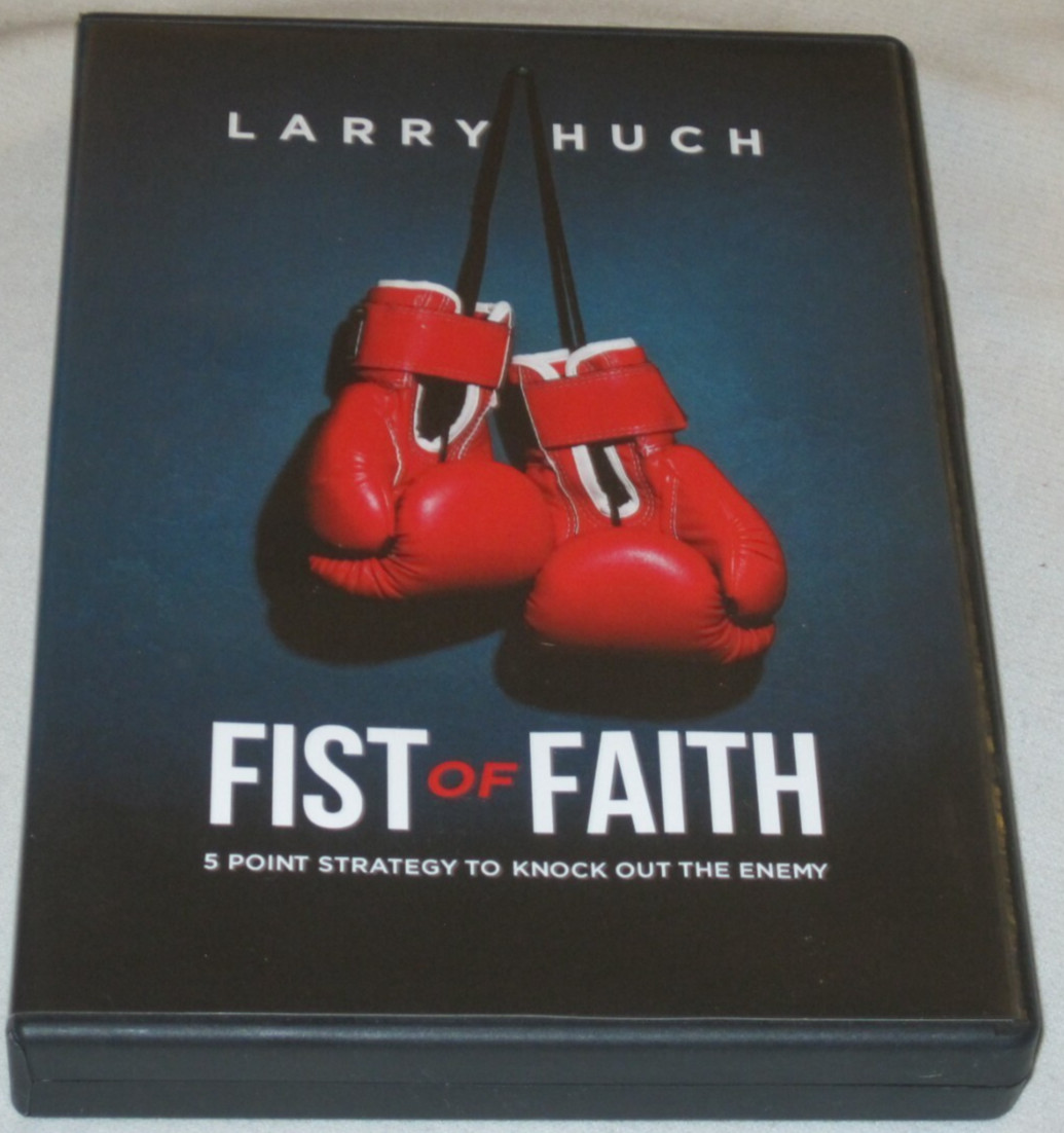 Larry Huch: Fist Of Faith (2023) CD’s 5-Disc Series Bible Christian Self-Help