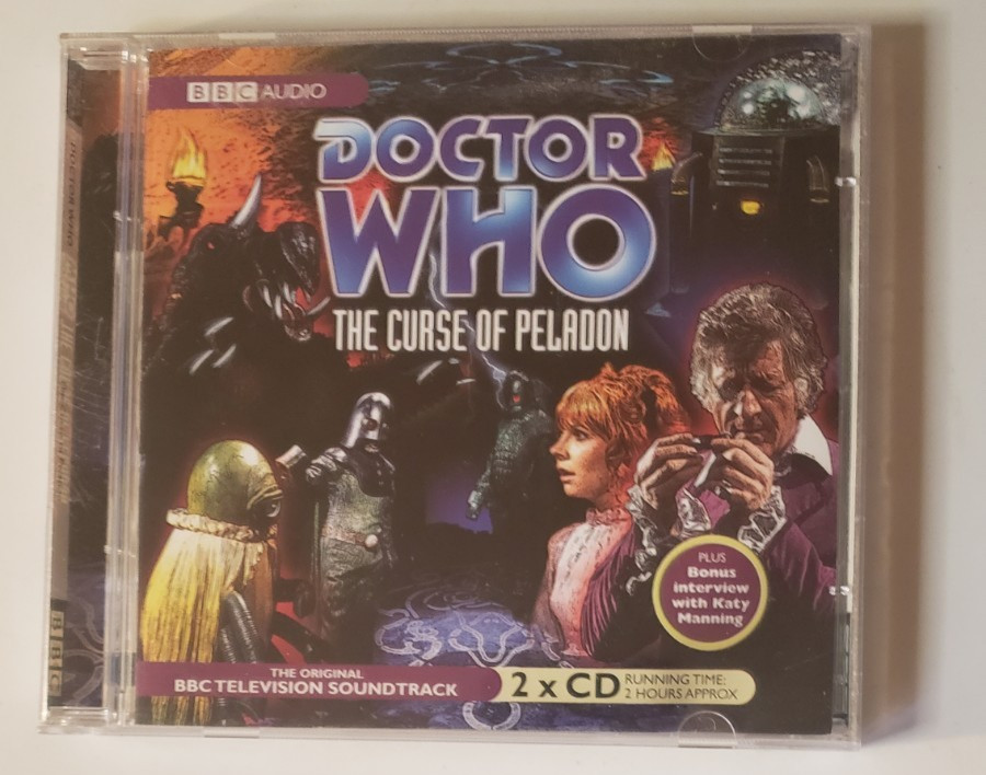 Doctor Who : The Curse Of Peladon CD-Audio Book RARE BBC Jon Pertwee