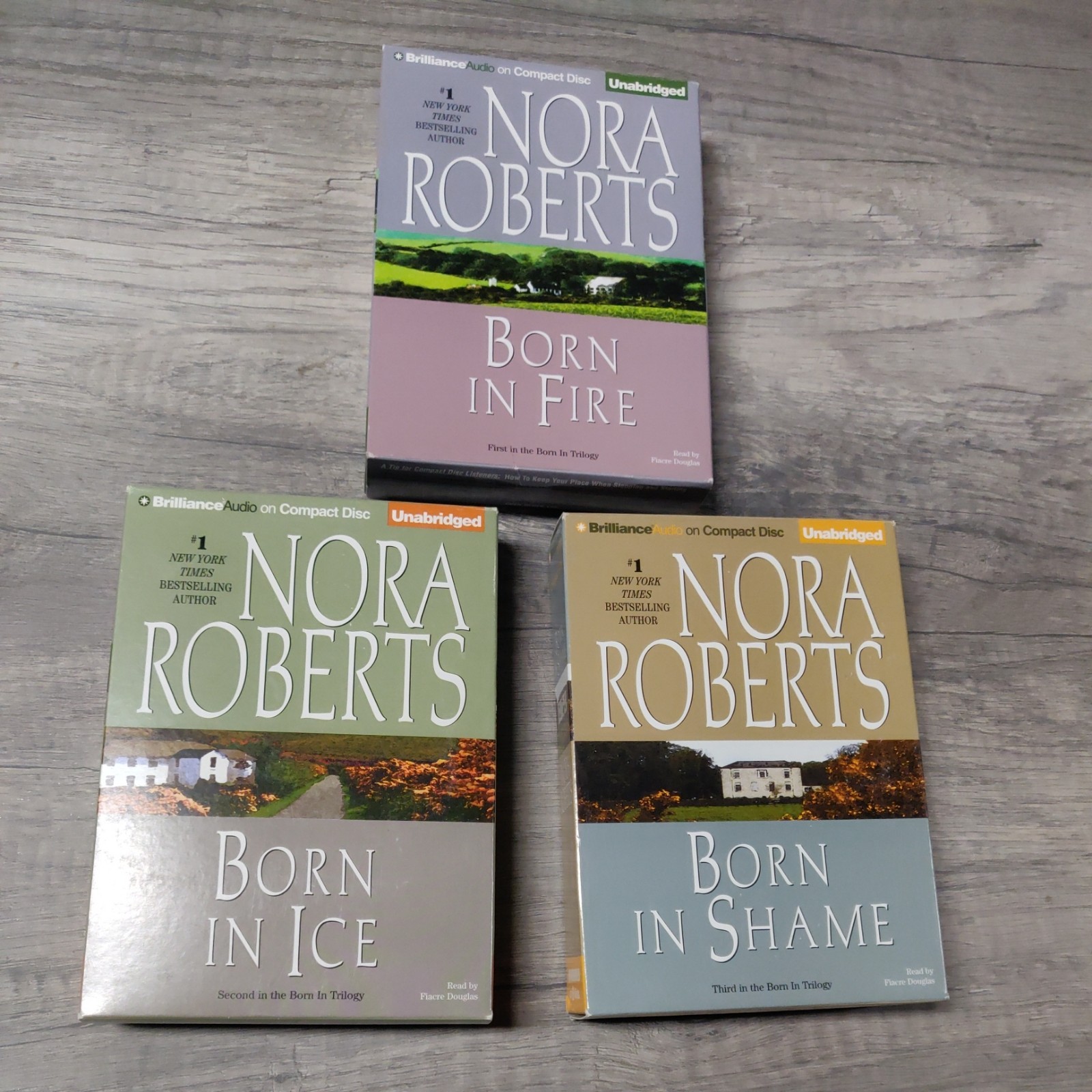 Born in Trilogy — Nora Roberts Collection Unabridged Audiobook MP3CD