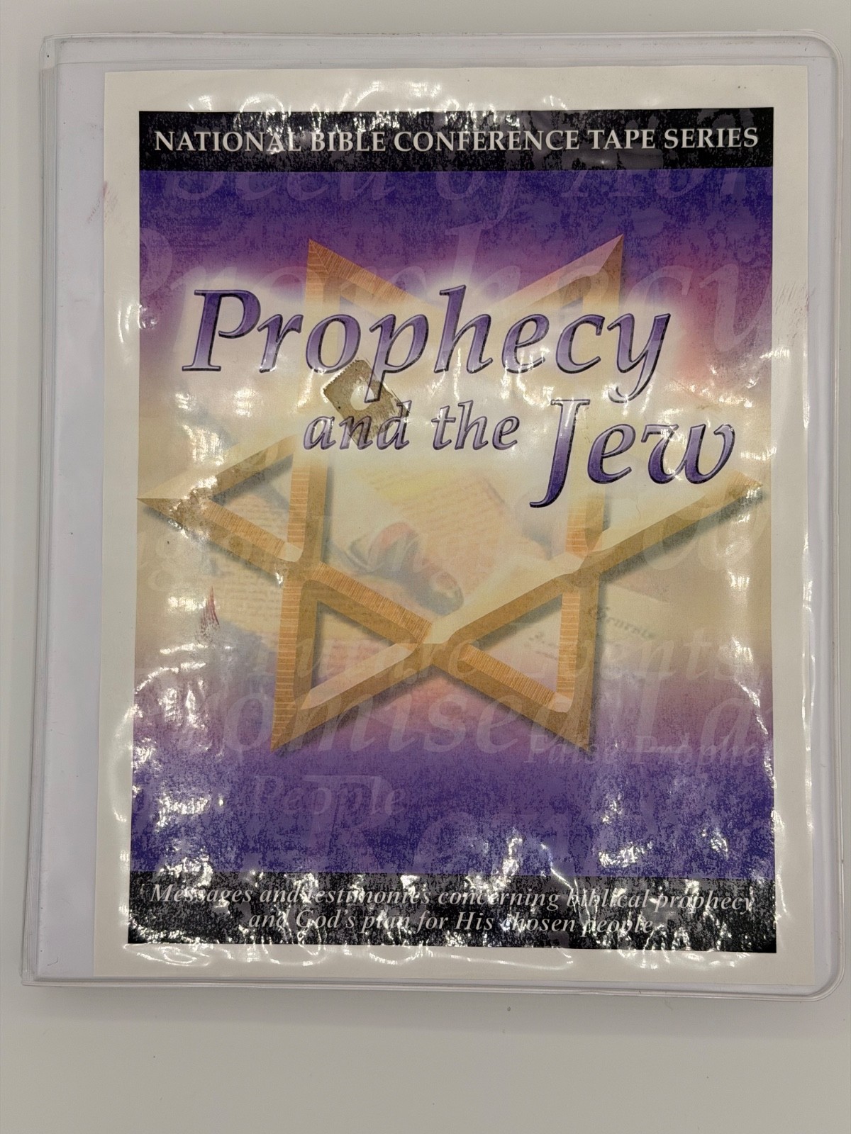 Christian Cassette Tape Series Prophecy and the Jew National Bible Conference