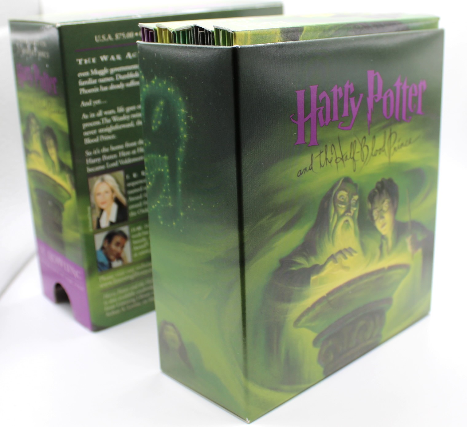 Harry Potter Audiobook CD Lot of 4: Goblet of Fire, Order of Phoenix, Half-Blood
