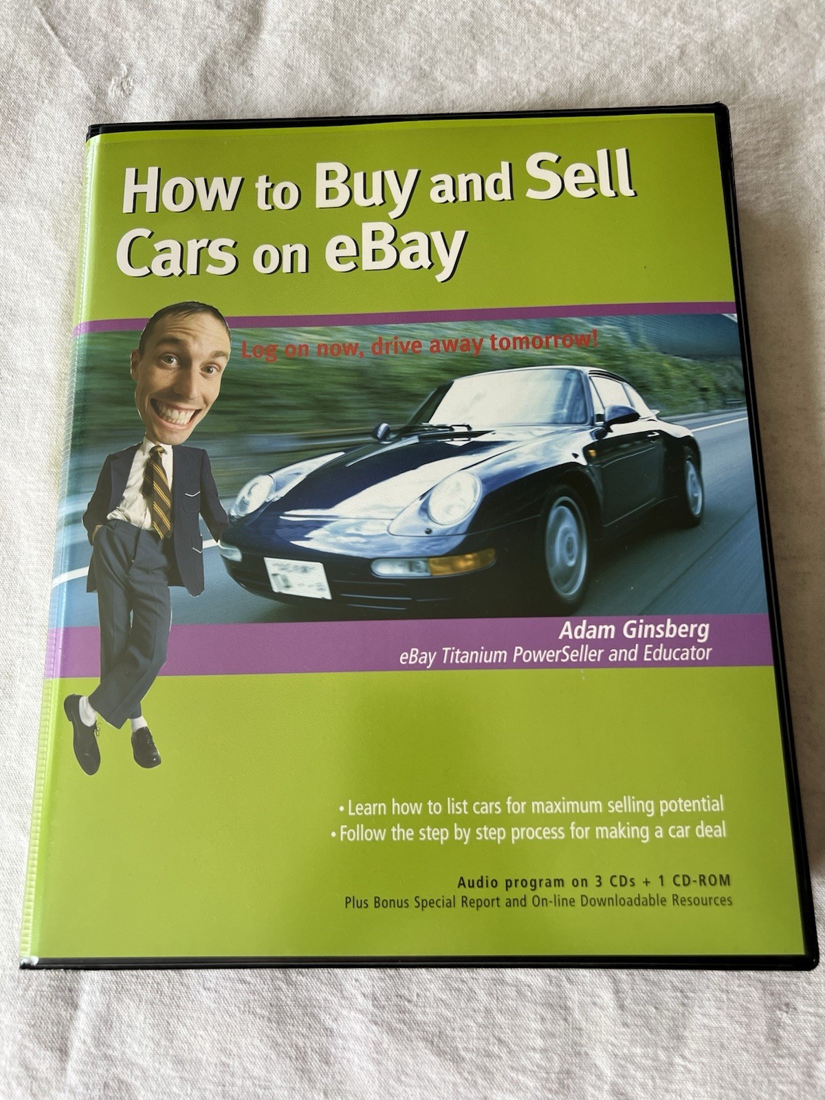 How To Buy & Sell Cars on eBay CD Course Adam Ginsberg PowerSeller