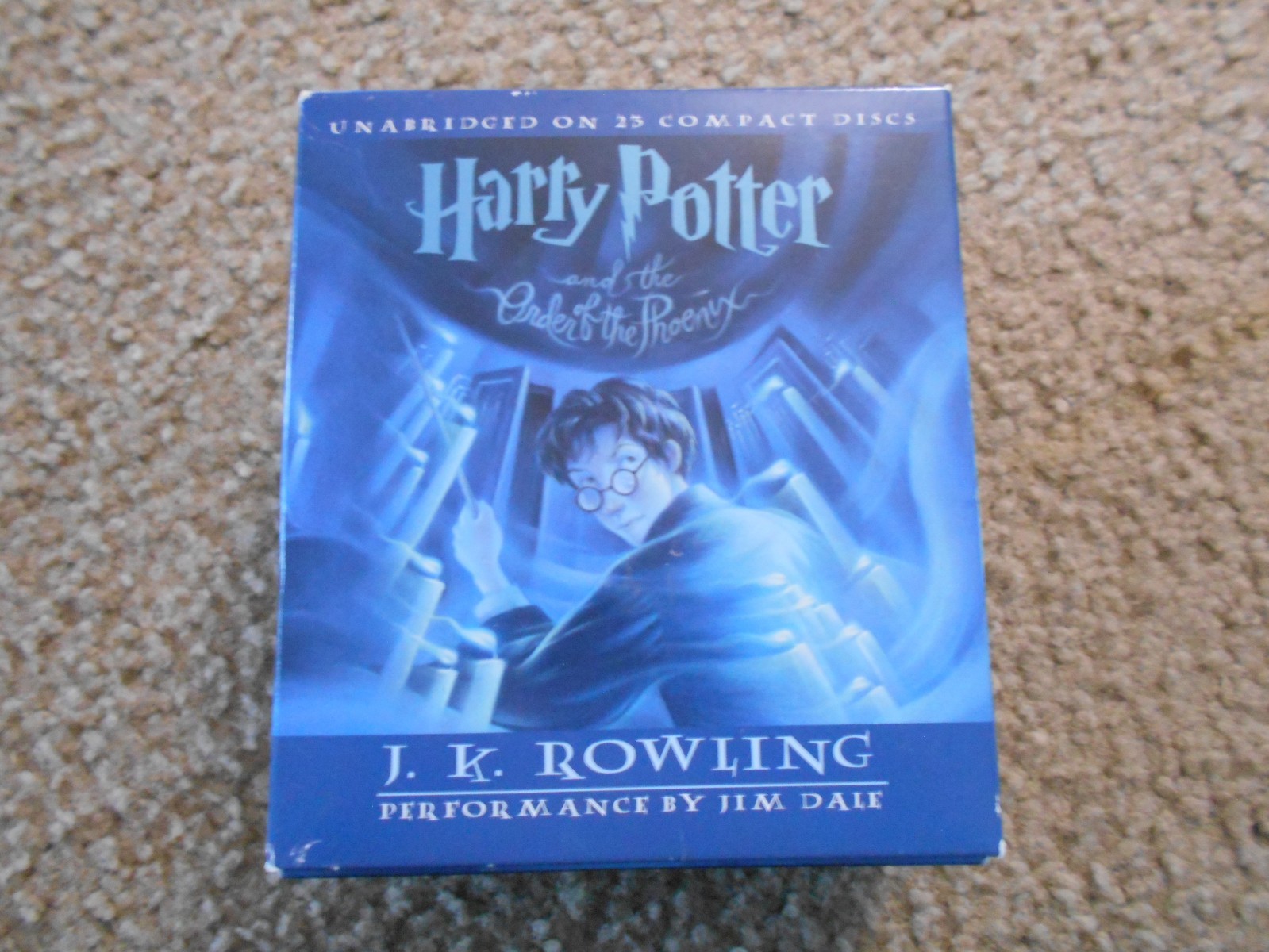 Harry Potter And The Order Of The Phoenix Audio Book Set CD 23 Discs JK Rowling