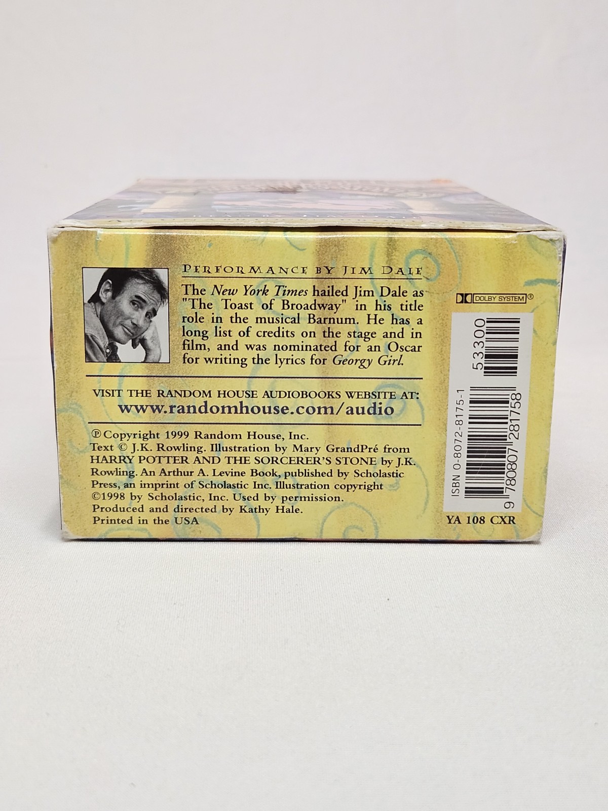 Vintage Harry Potter Sorcerer’s Stone Listening Library Cassette Set Unabridged