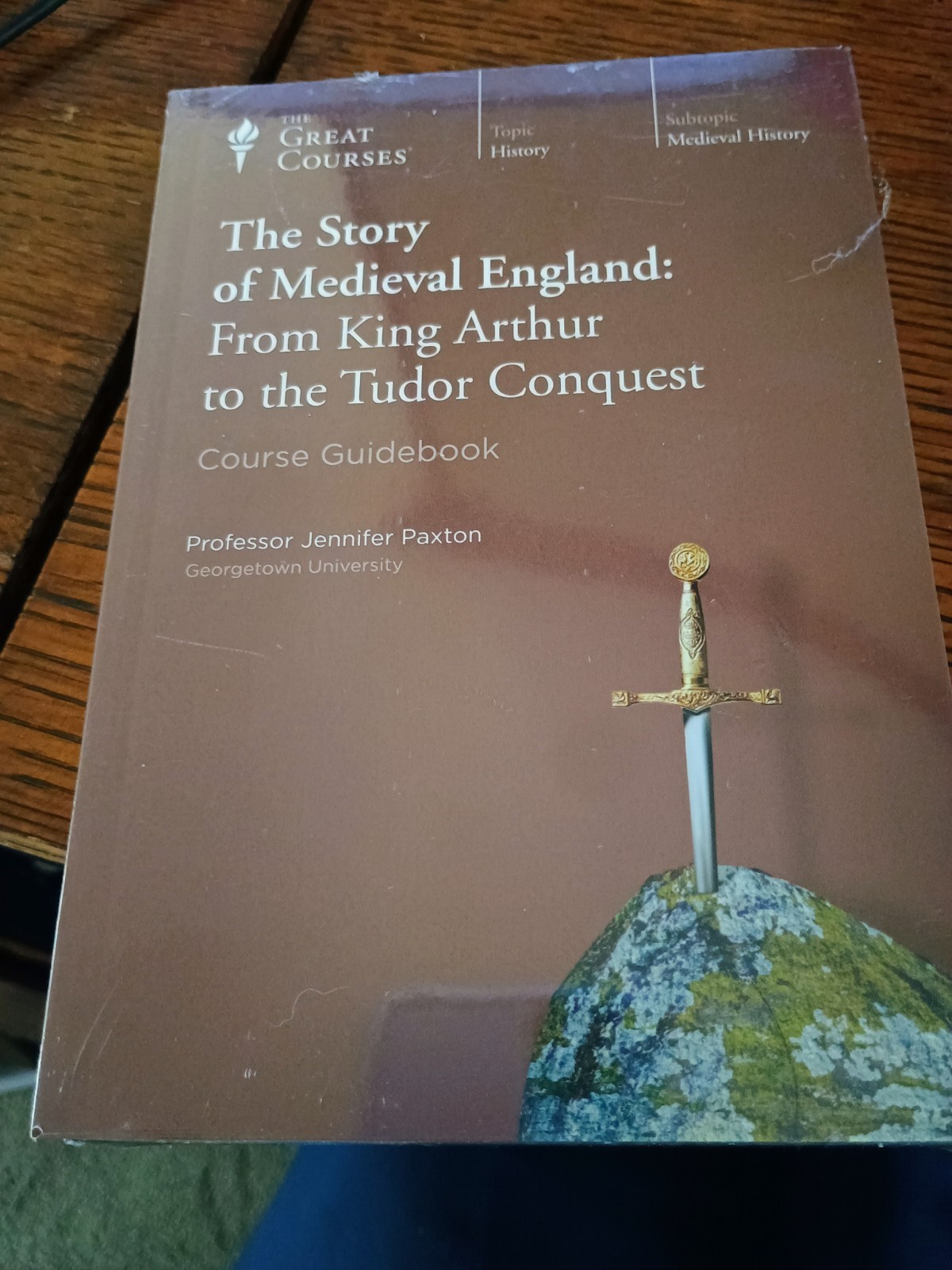 The Great Courses: Story of Medieval England From King Arthur Tudor Conquest NEW