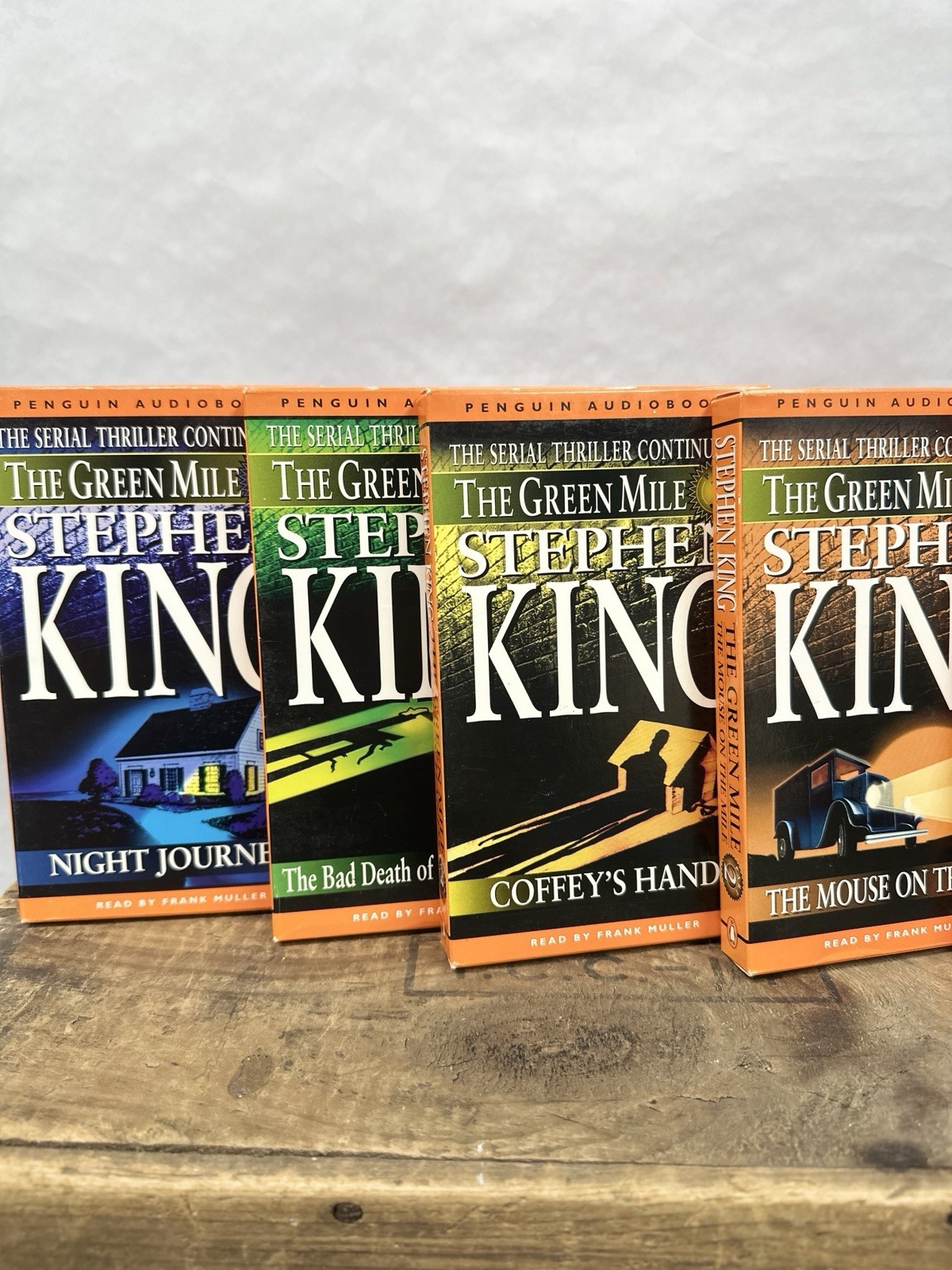 Stephen King The Green Mile Audiobook Cassette Tape 1-5