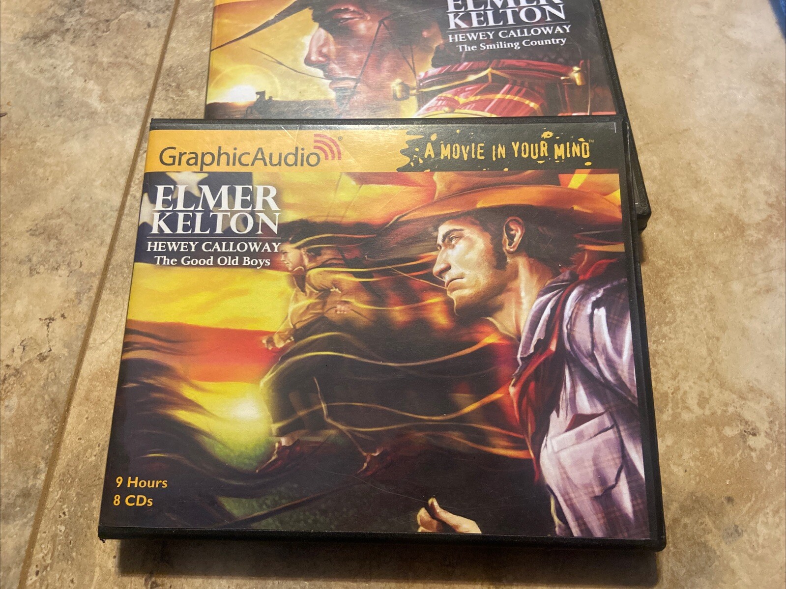 Hewey Calloway 1, 2, 3 Audio Cd Book Lot Of 3 Elmer Kelton 21 Cds Western Set