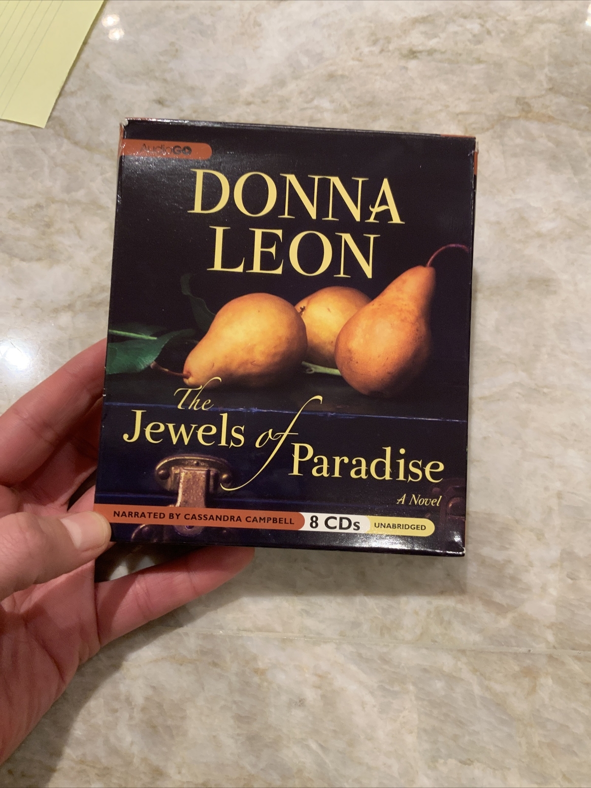 The Jewels of Paradise by Donna Leon (2012, Compact Disc) Unabridged 8 CDs