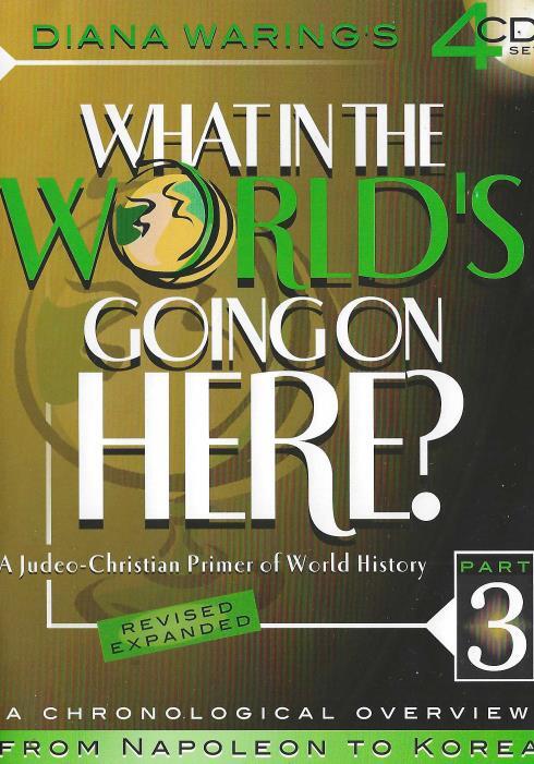 What In The World’s Going On Here? Part 3 4-Disc AUDIO CD Christian DIANA WARING
