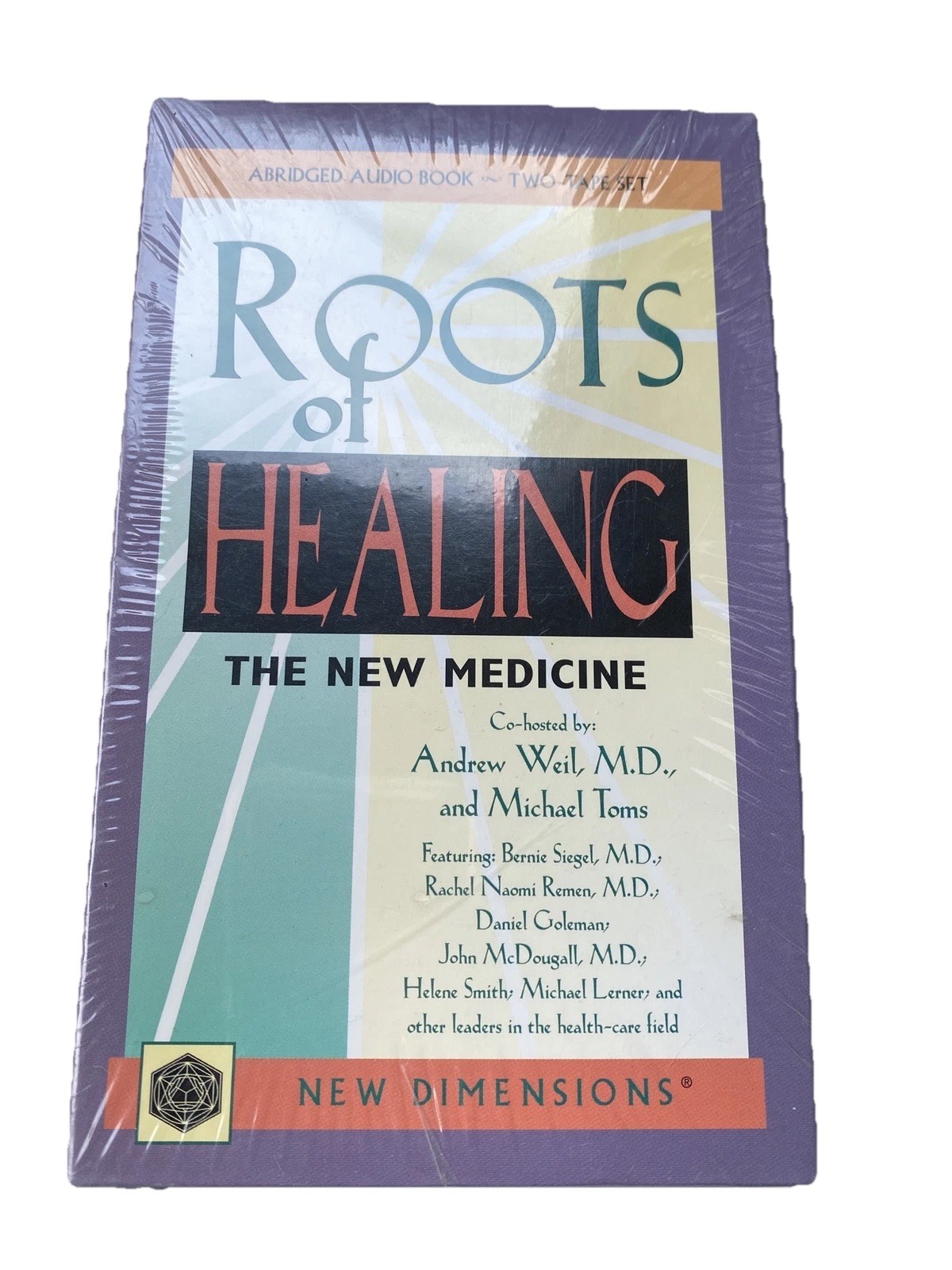 The Roots of Healing. The New Medicine Audio Book Two Cassettes Set