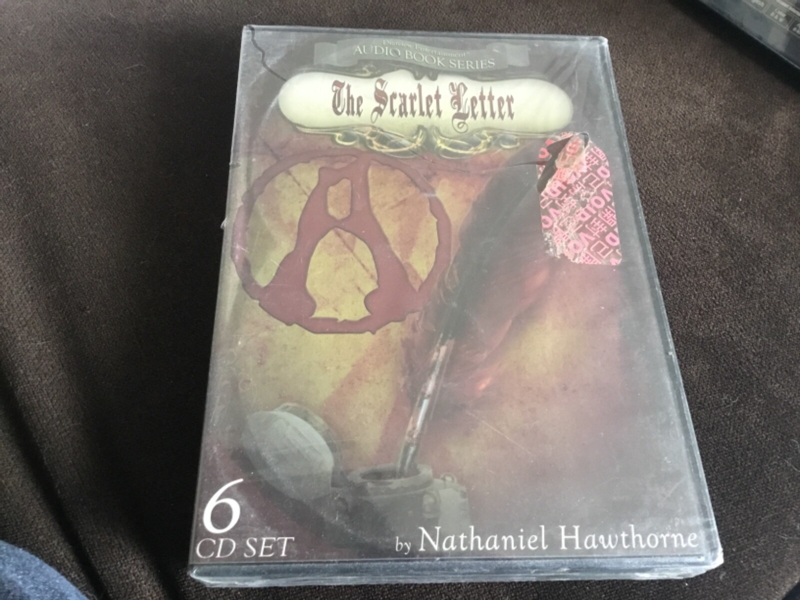 Audio Books 6 CD Set The Scarlet Letter by Nathaniel Hawthorne new
