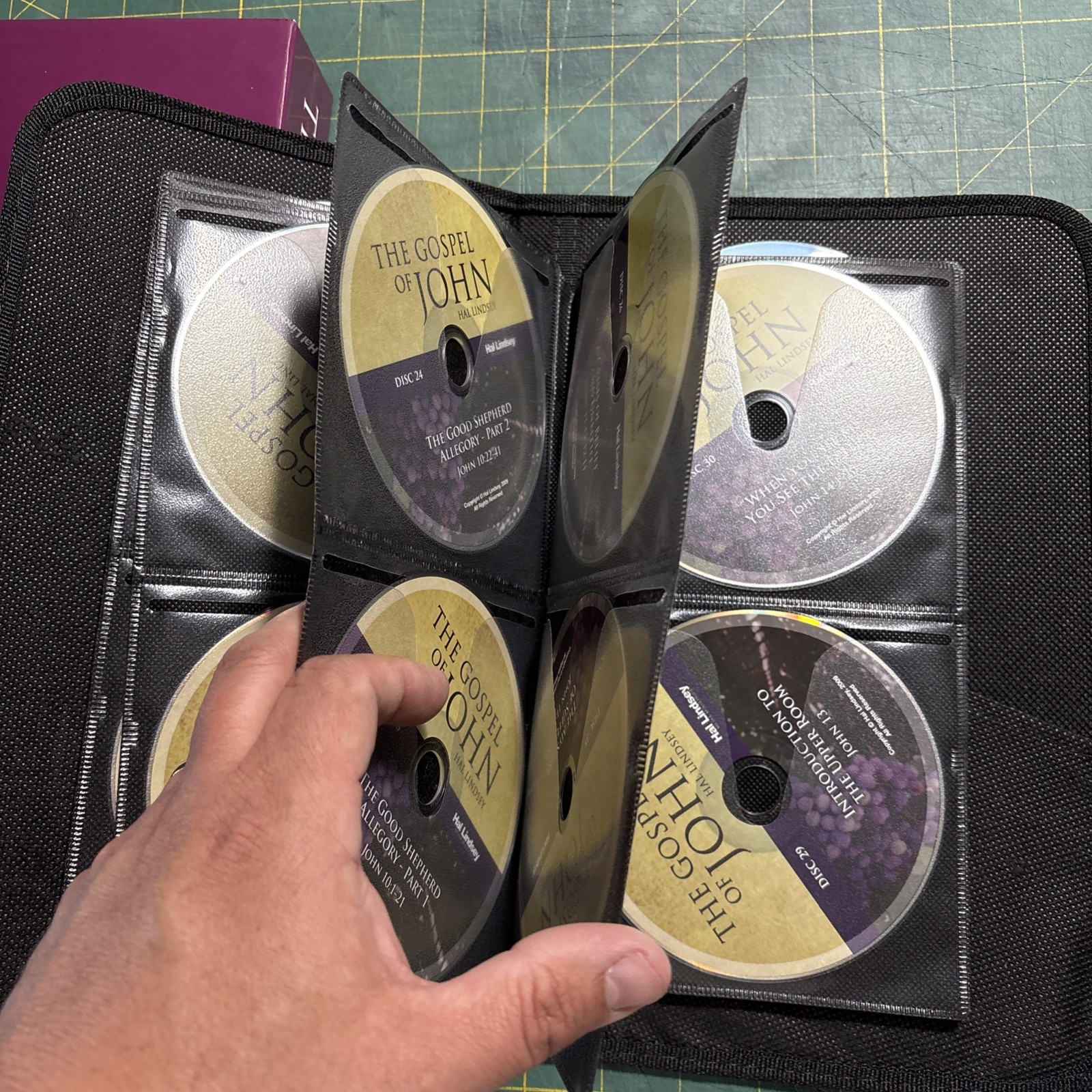 The Gospel of John Audio CD Set Hal Lindsey Christian Bible Study