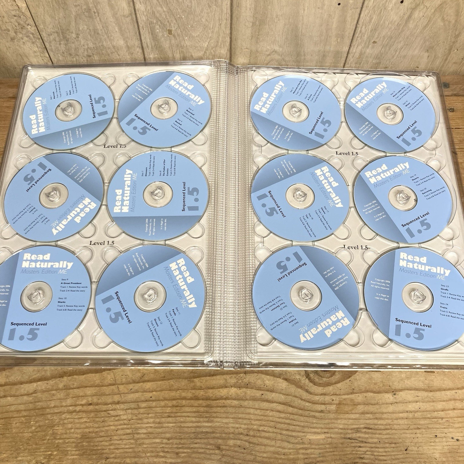Read Naturally Audio CDs Masters Edition Sequenced Level 1.5