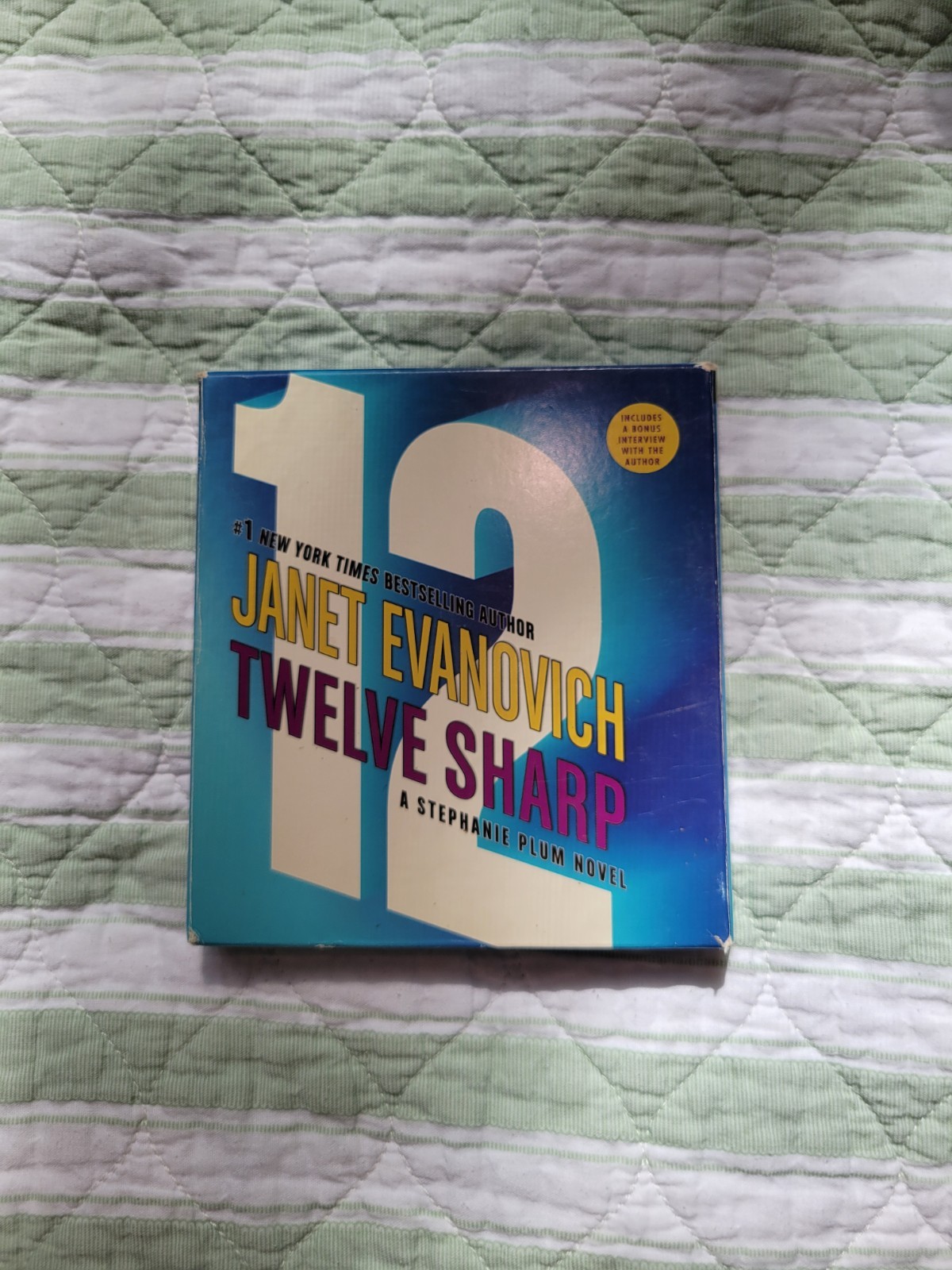 Twelve Sharp A Stephanie Plum Novel by Janet Evanovich CD Set