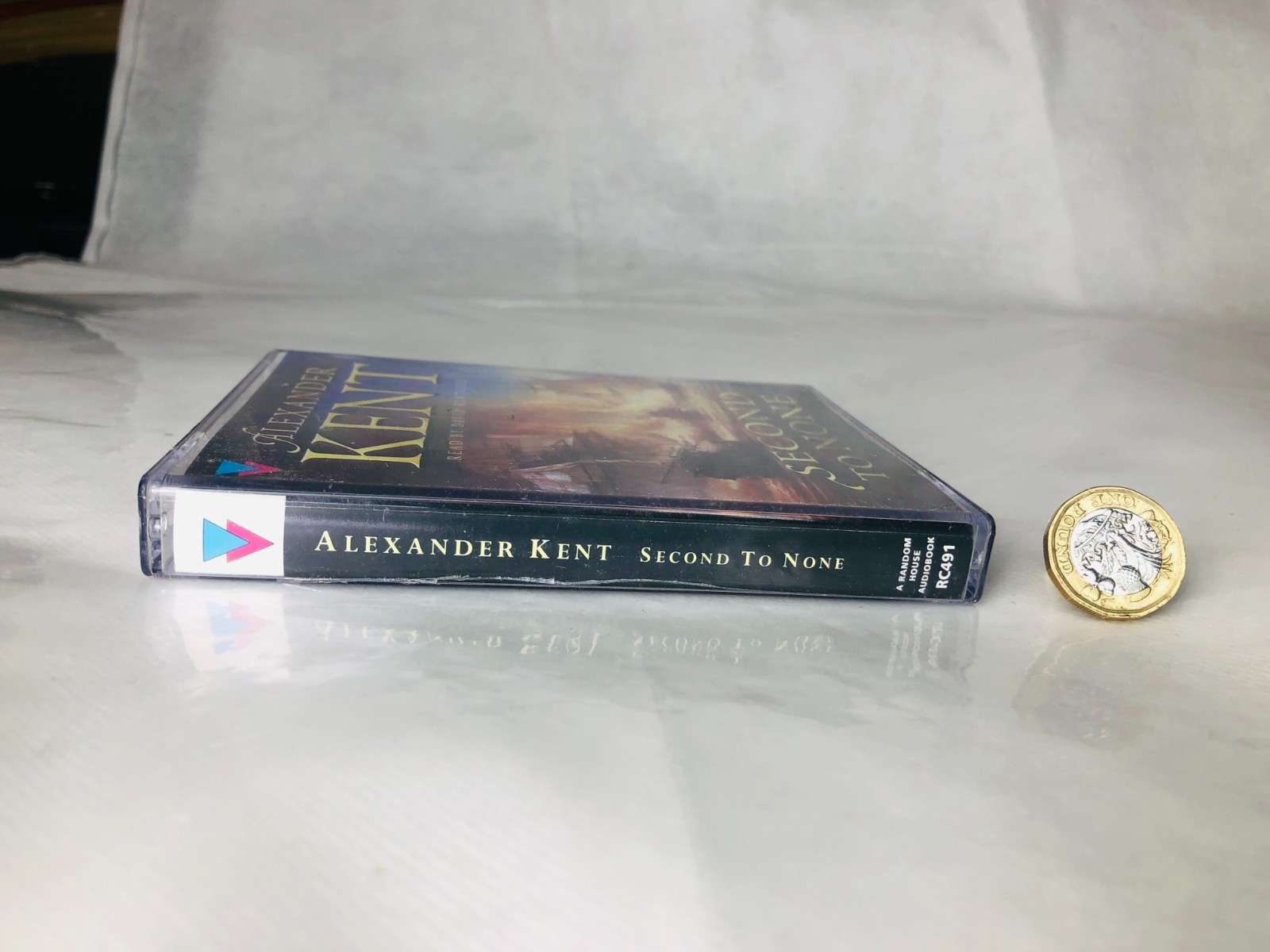 Audiobook Cassette Tape x2 Second To None Alexander Kent Vintage ra