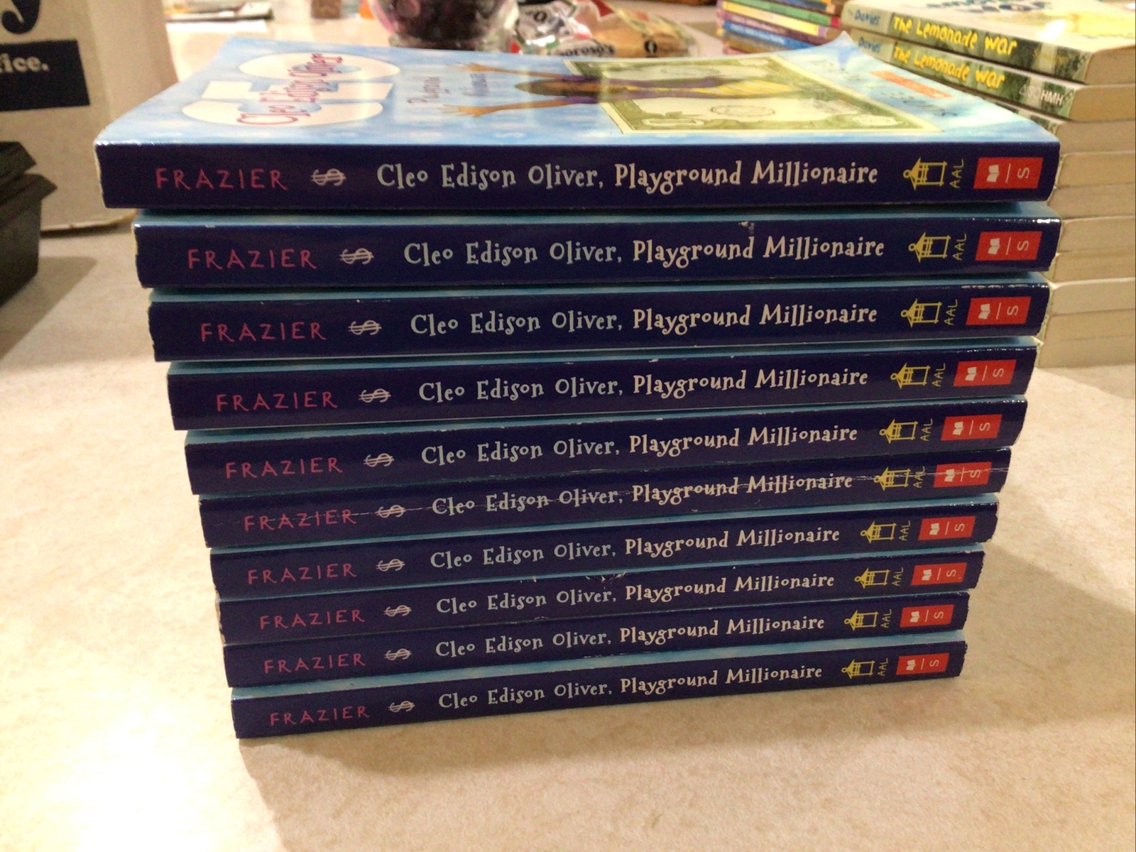 Guided Reading Lot of 10 CLEO EDISON OLIVER PLAYGROUND MILLIONAIRE PB Class Set