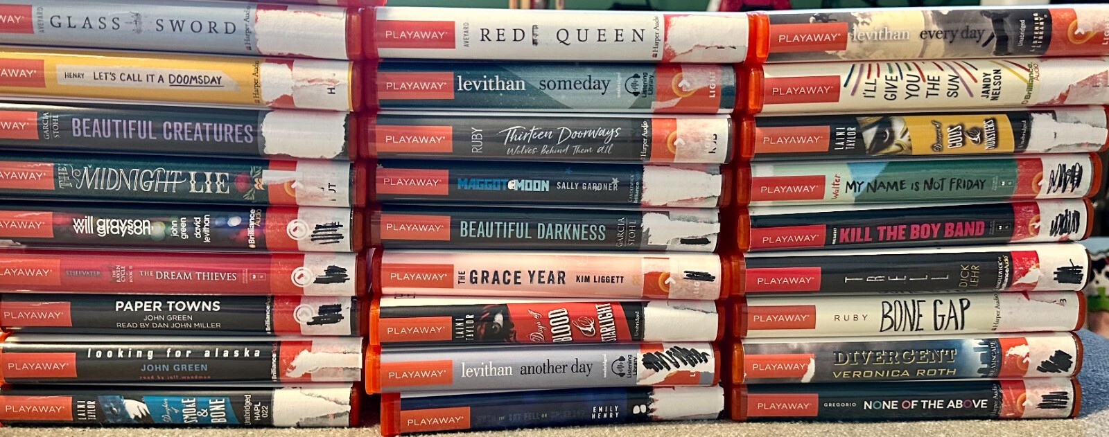 Teen Young Adult Playaway Audiobooks | You Pick Playaway All-In One Audiobooks