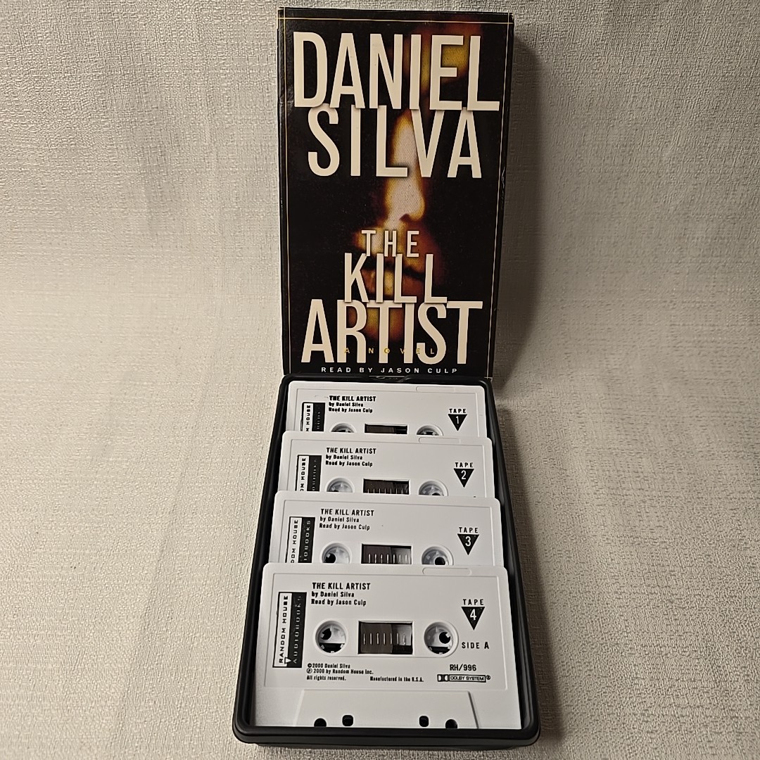 Lot of 2 Daniel Silva Audiobooks Cassette Tapes Audio Books Set Of Two